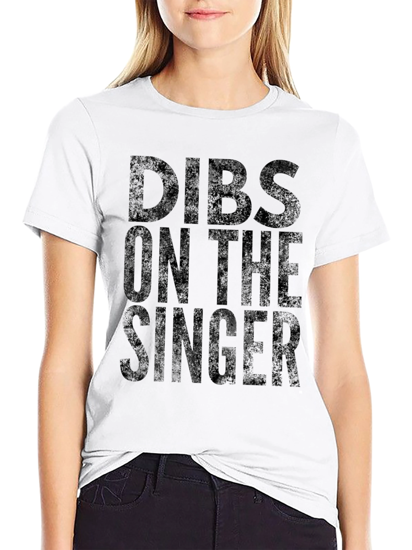 Dibs on the Singer - Funny T-Shirt