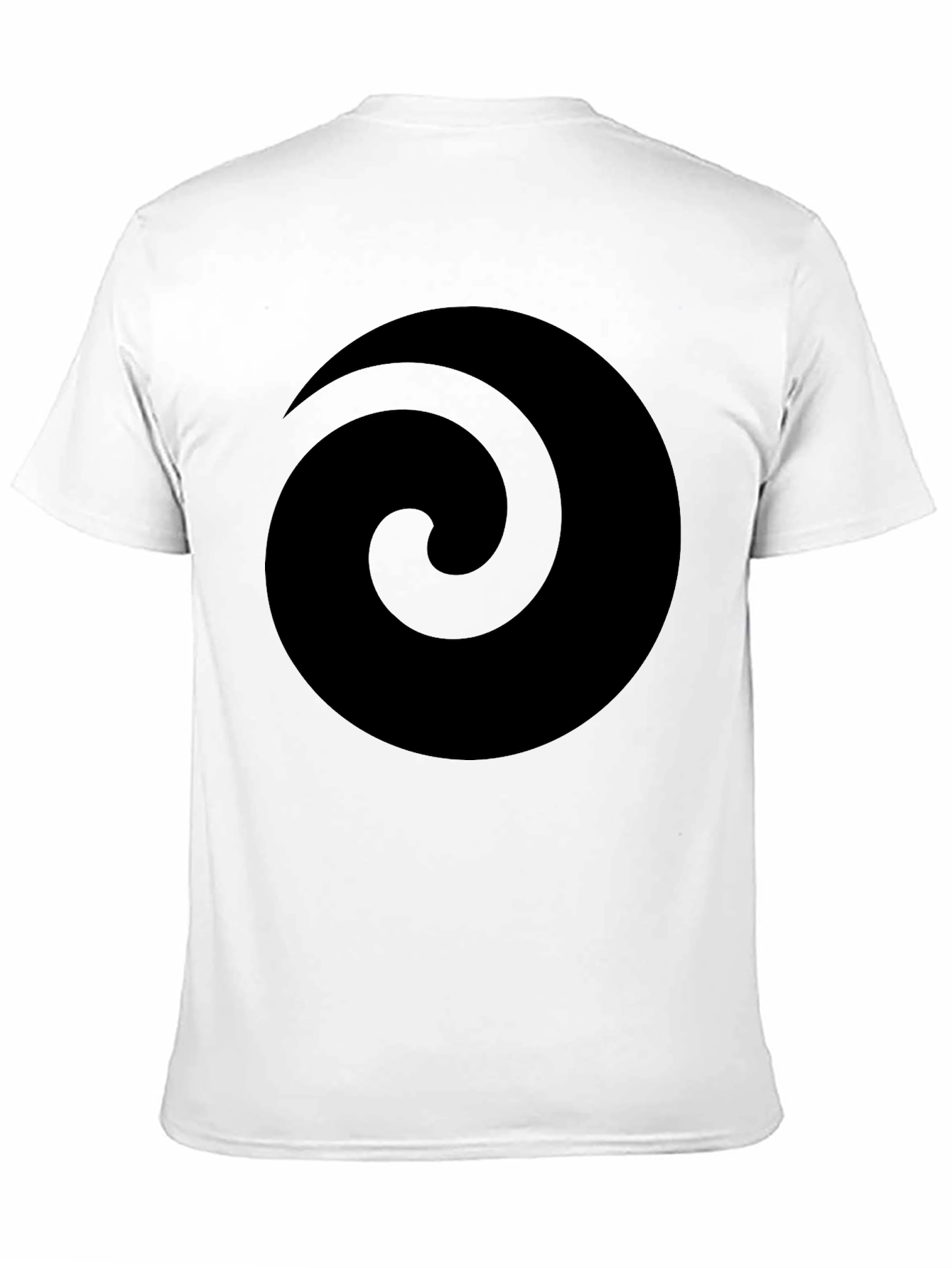 Spiral Graphic Black T-Shirt