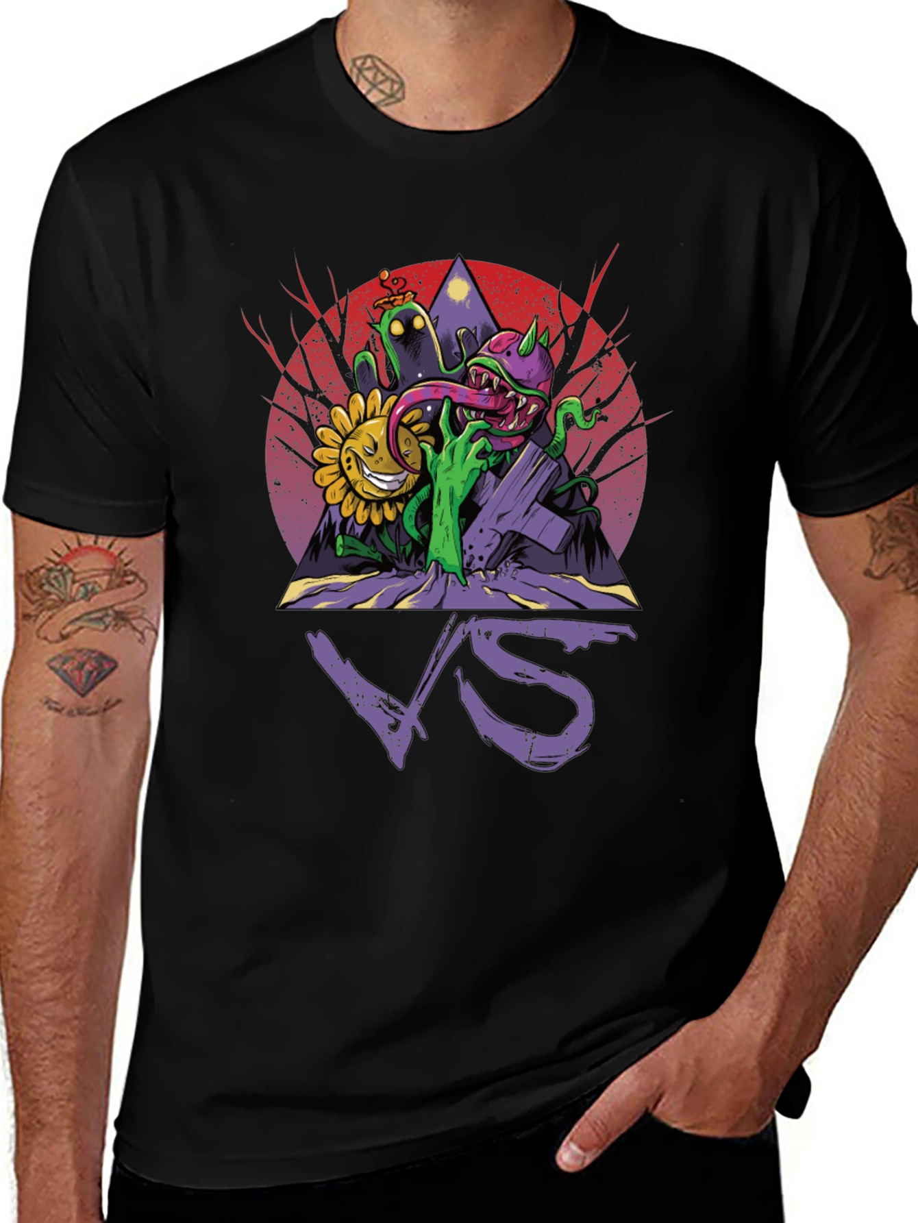 Plants vs Zombies Graphic T-Shirt