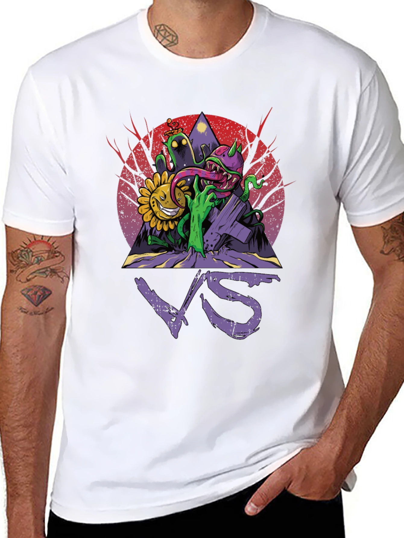 Plants vs Zombies Graphic T-Shirt