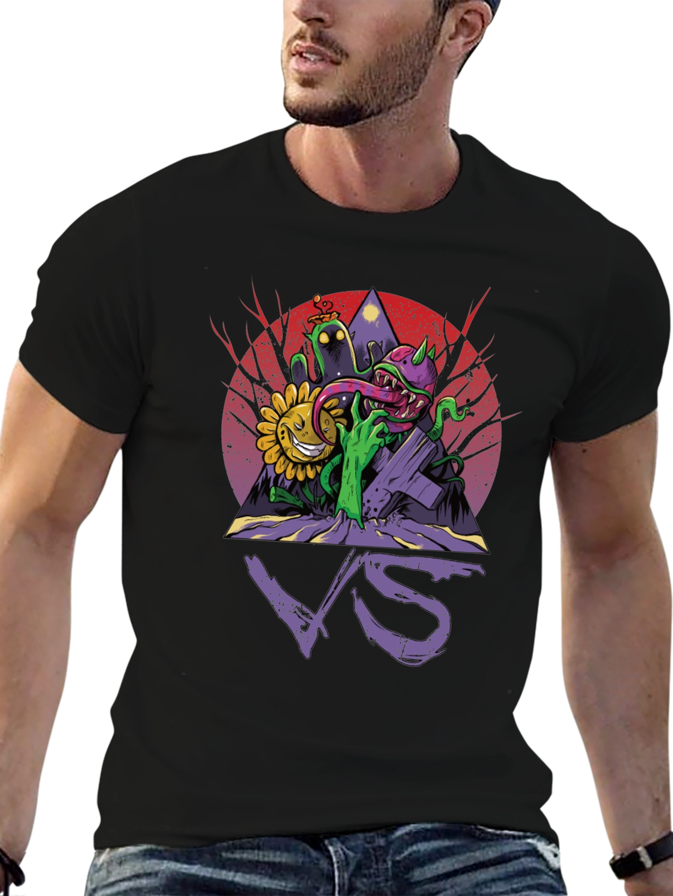 Plants vs Zombies Graphic T-Shirt