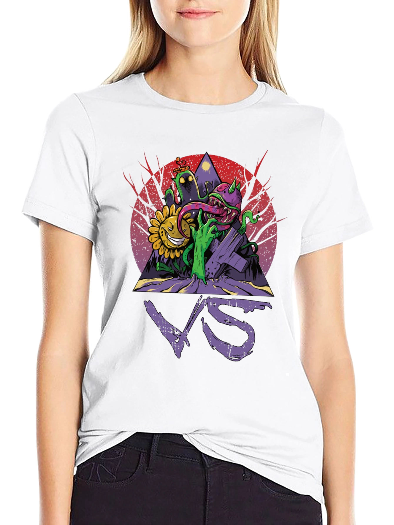 Plants vs Zombies Graphic T-Shirt