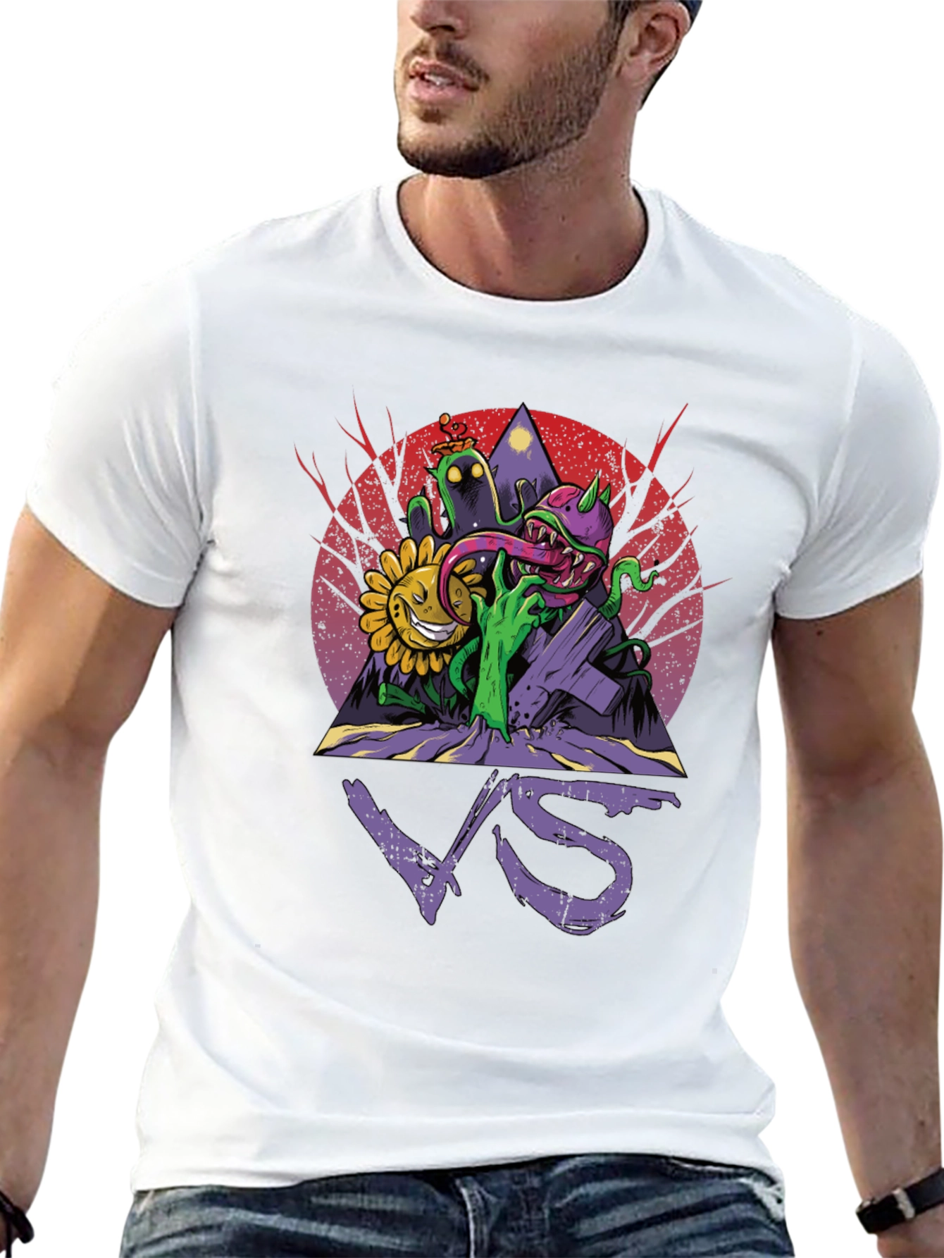 Plants vs Zombies Graphic T-Shirt
