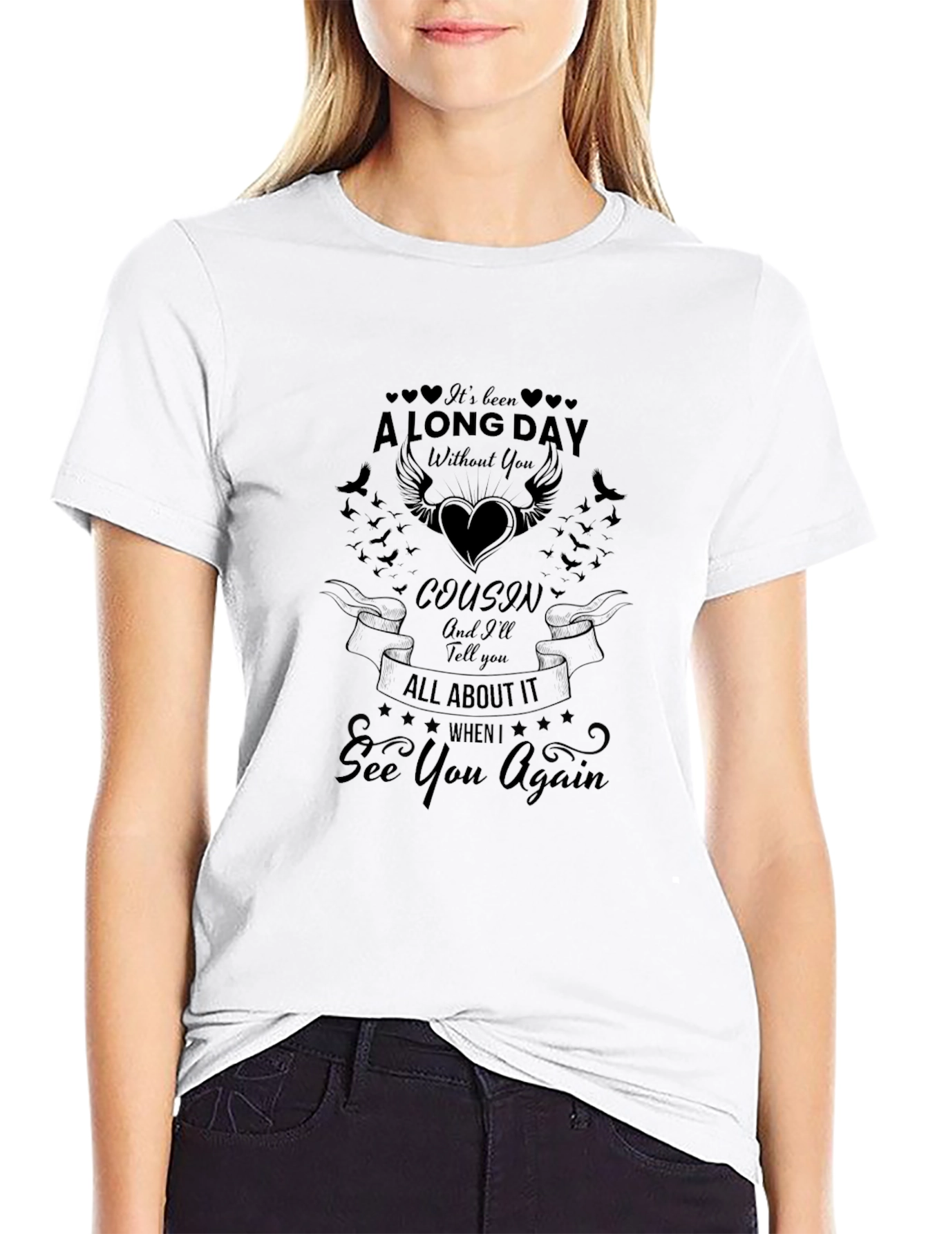 Cousin Memorial T-Shirt See You Again Tribute