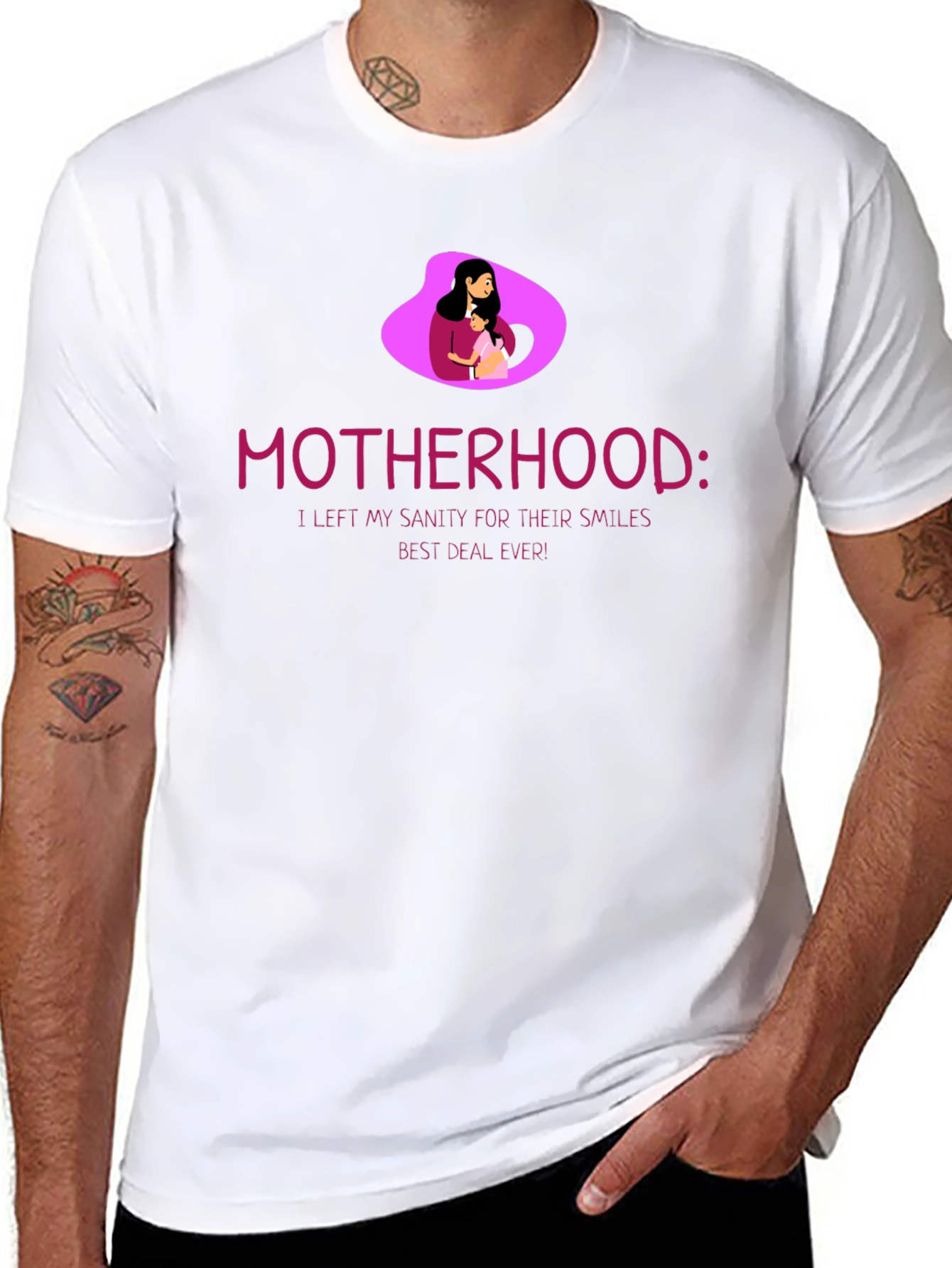 Motherhood T-Shirt - Sanity for Smiles