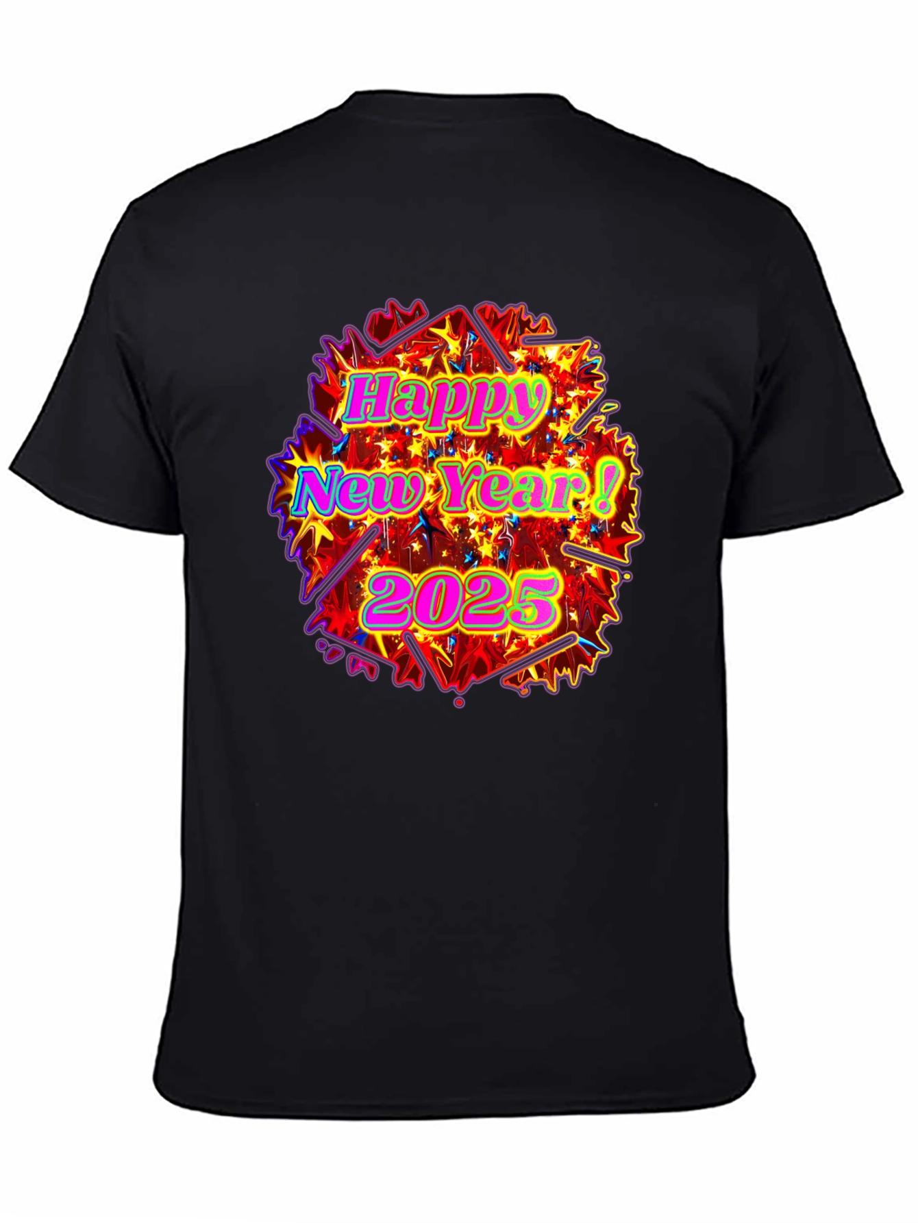 Happy New Year 2025 Graphic T-Shirt