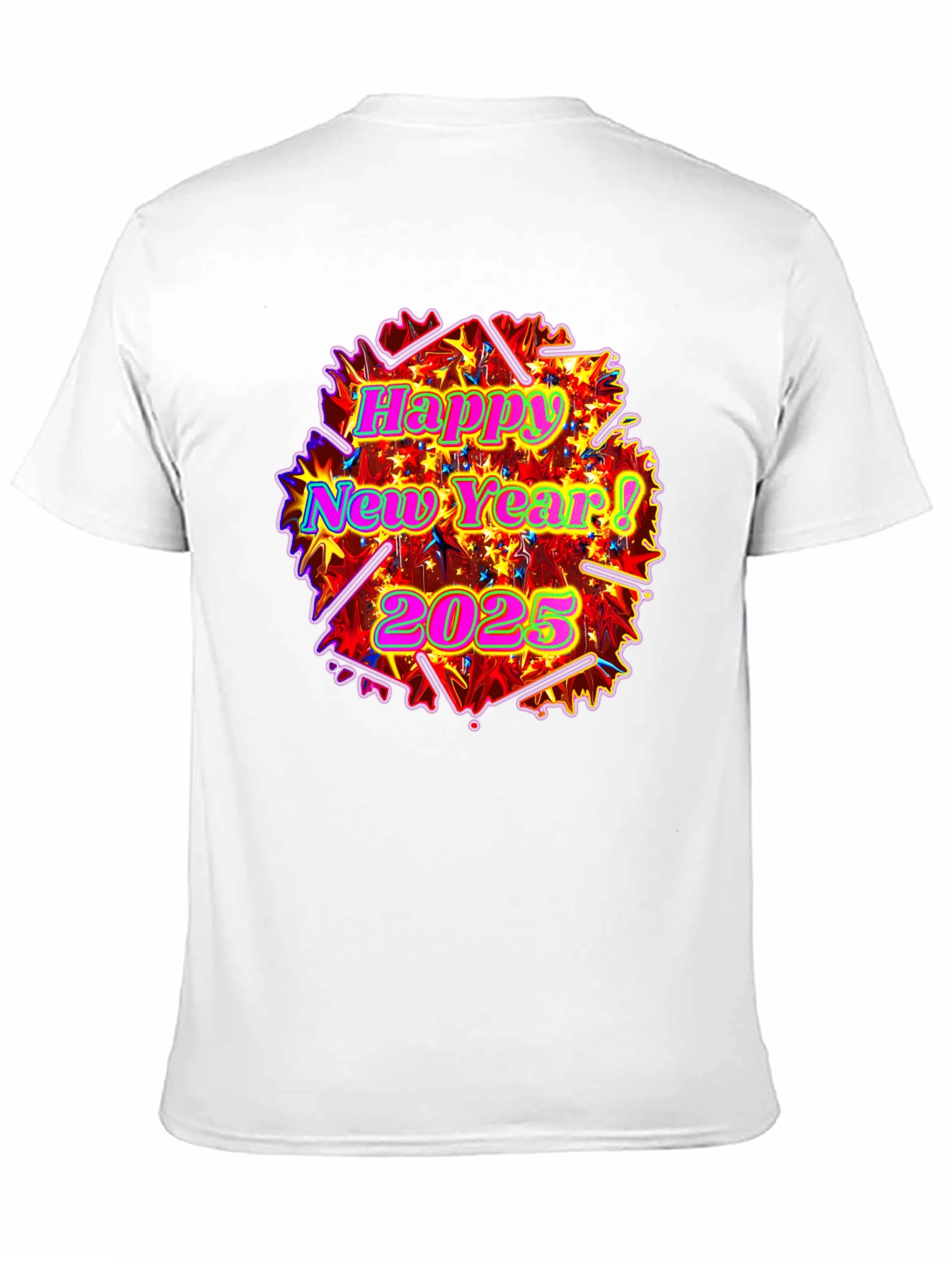 Happy New Year 2025 Graphic T-Shirt