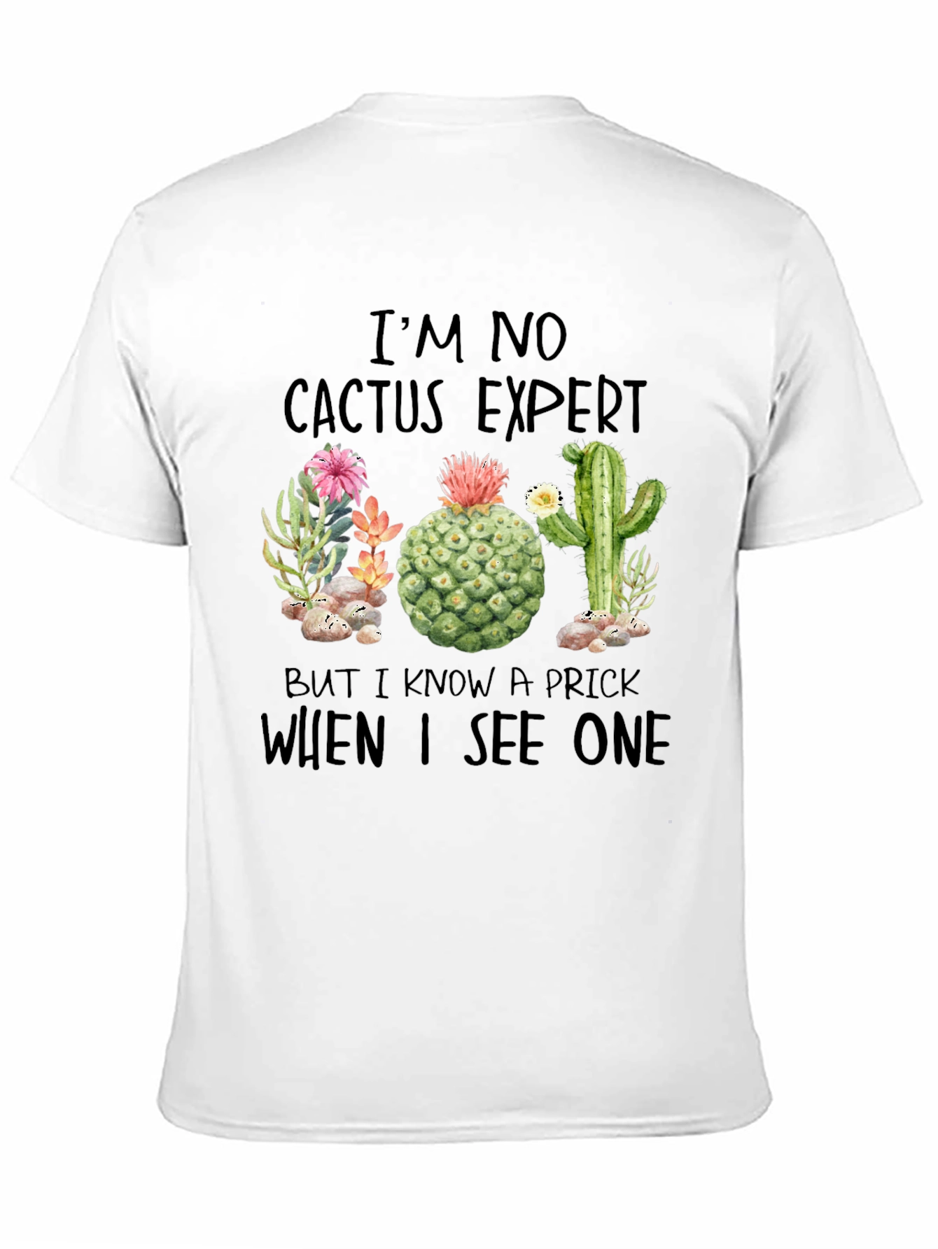 Cactus Expert Graphic Tee