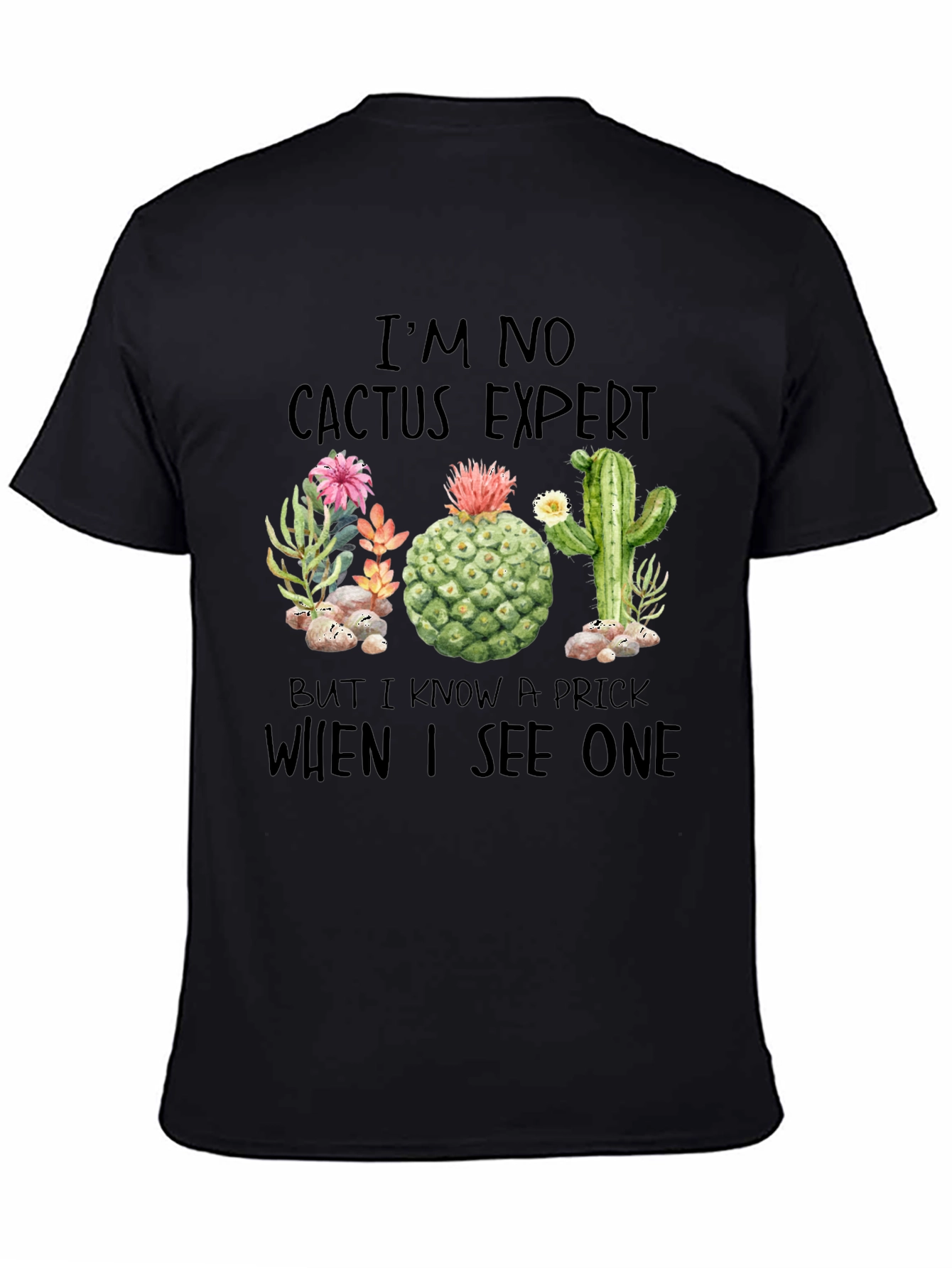 Cactus Expert Graphic Tee