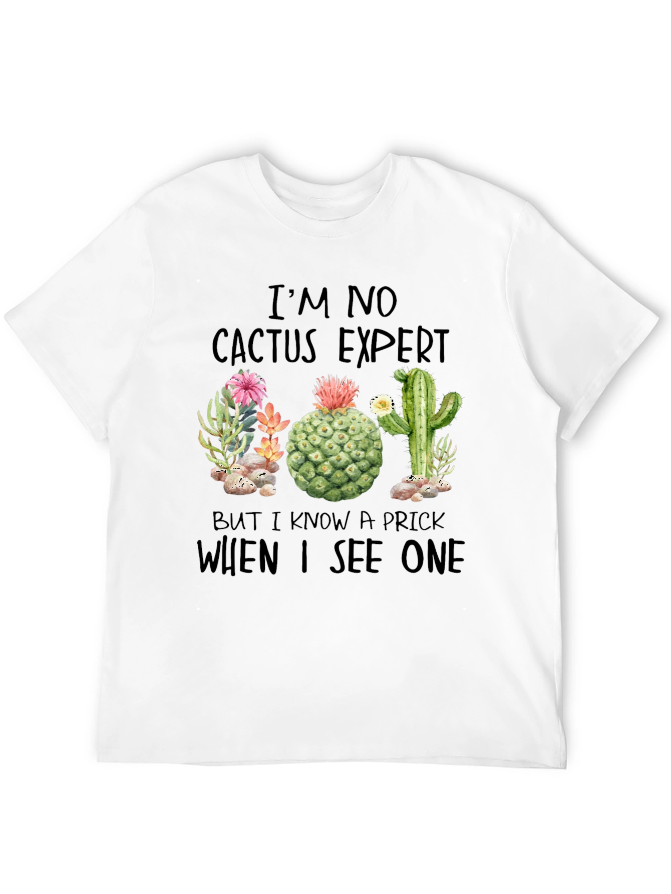 Cactus Expert Graphic Tee