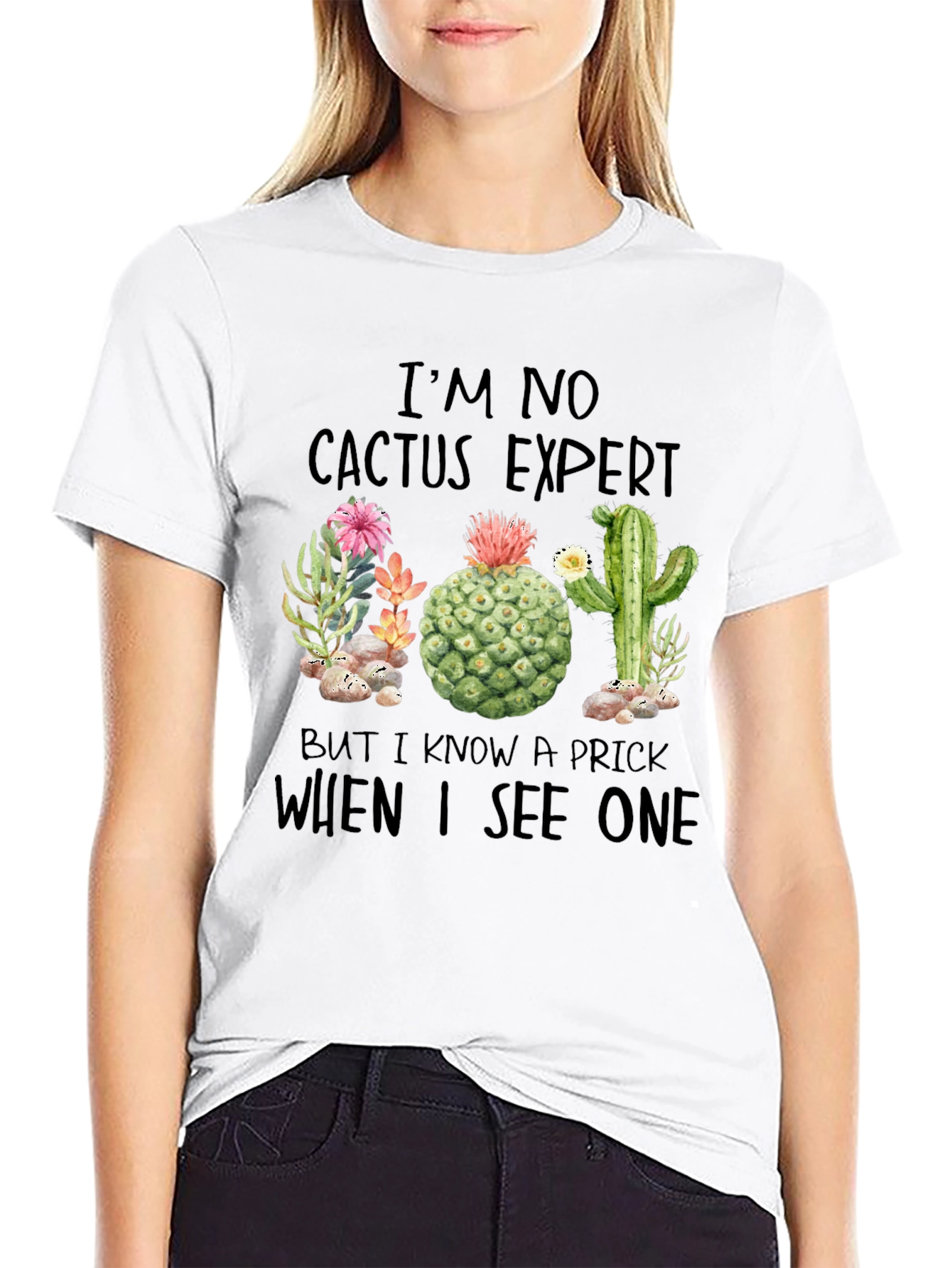 Cactus Expert Graphic Tee