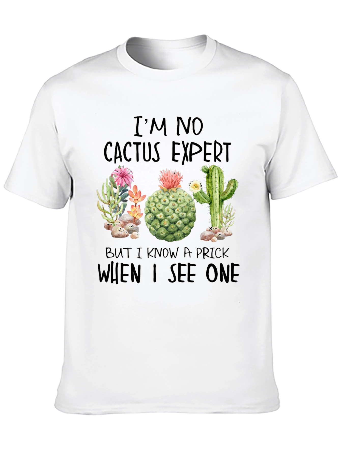 Cactus Expert Graphic Tee