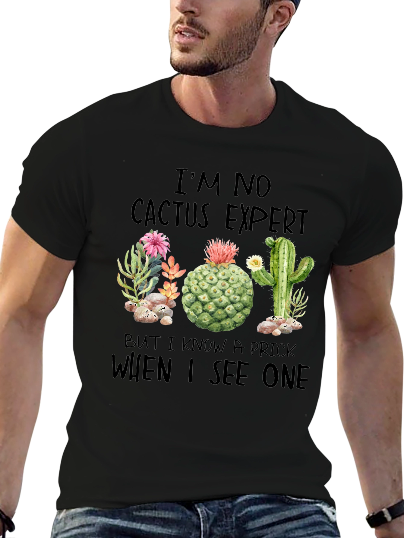 Cactus Expert Graphic Tee