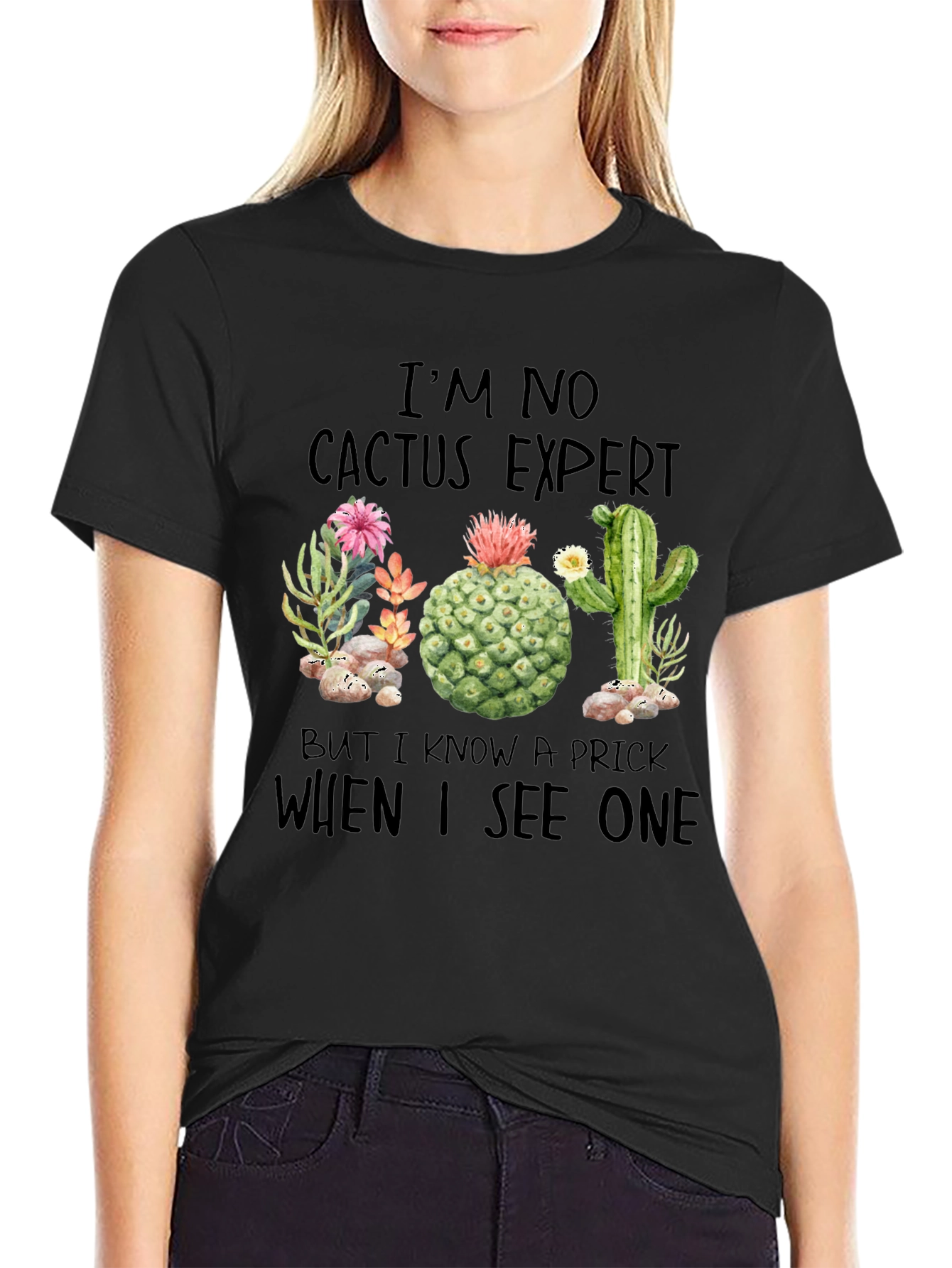 Cactus Expert Graphic Tee