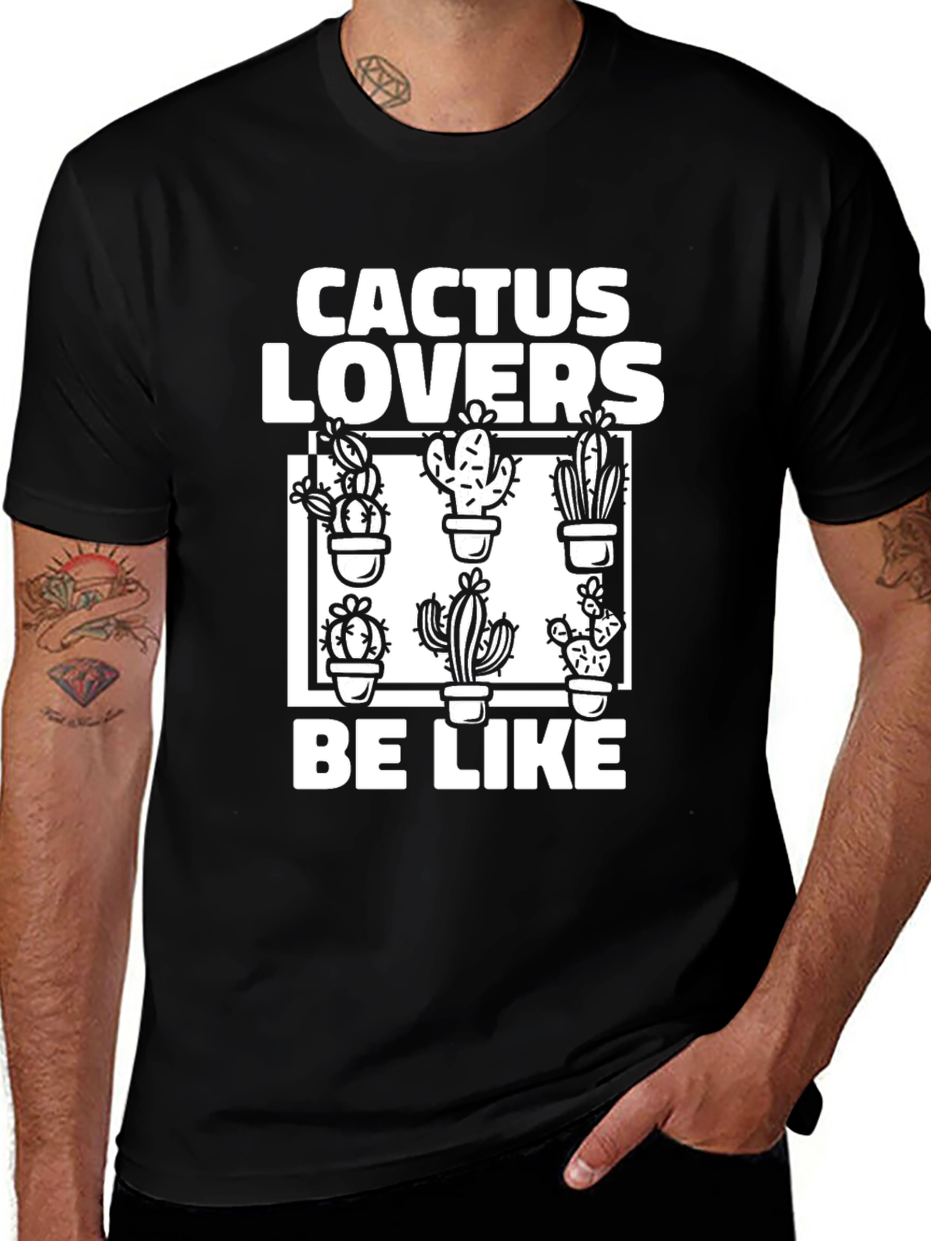Cactus Lovers Graphic Tee