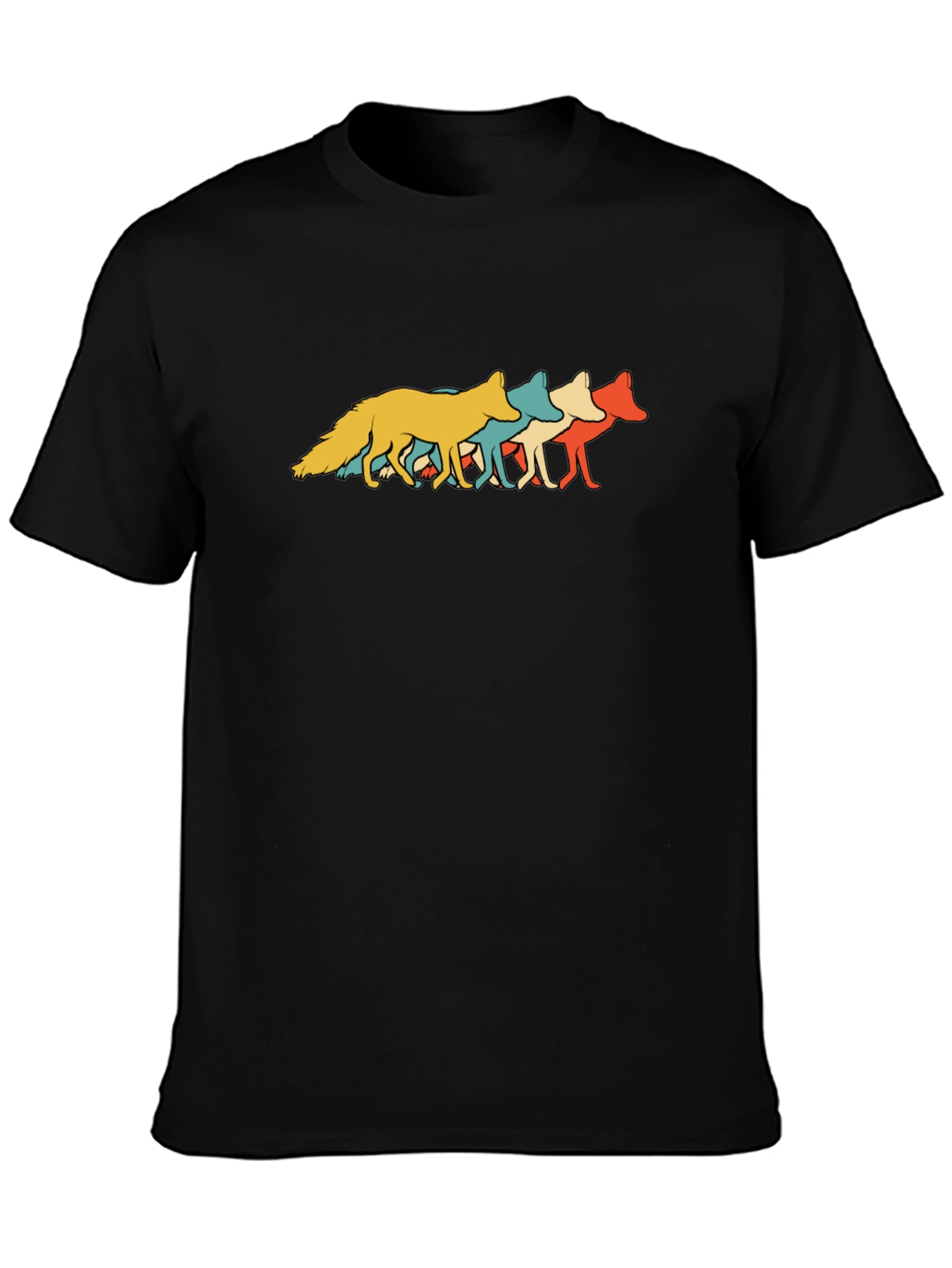 Retro Fox Graphic T-Shirt - Modern Style