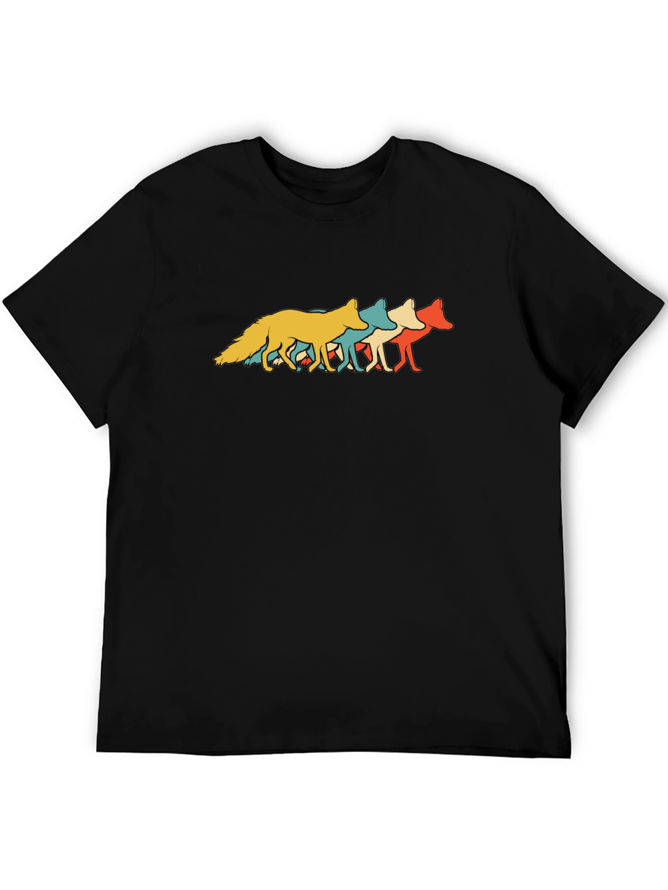 Retro Fox Graphic T-Shirt - Modern Style