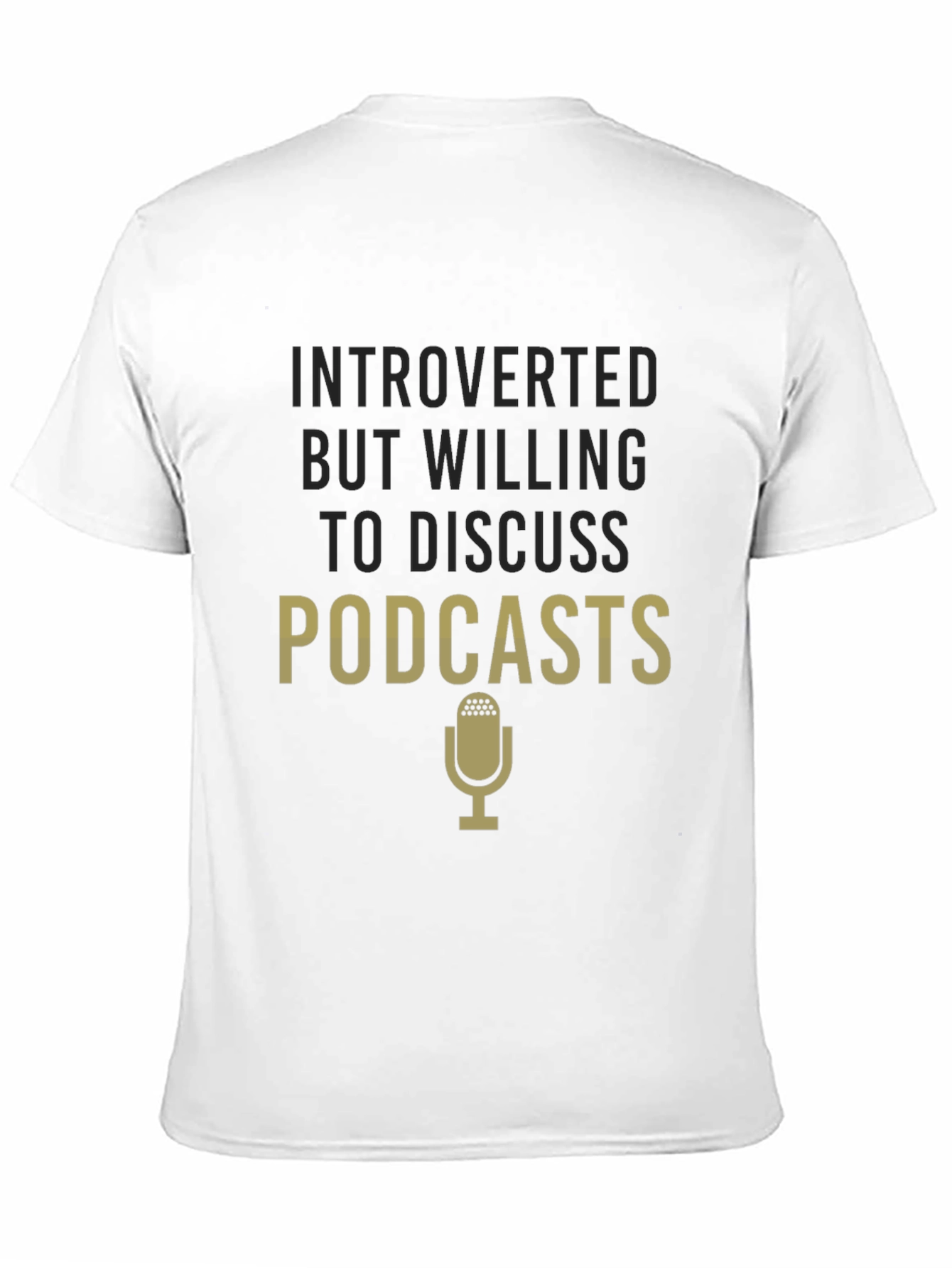Introverted Podcast Lover Tee