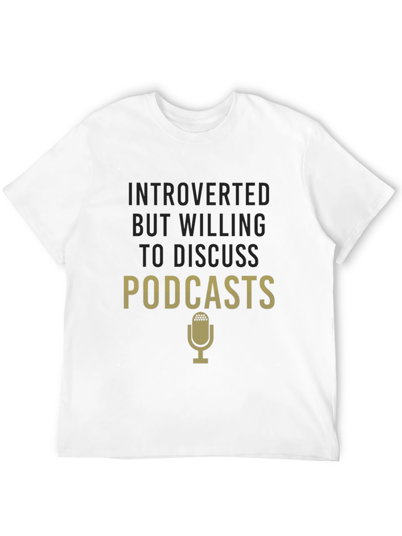 Introverted Podcast Lover Tee