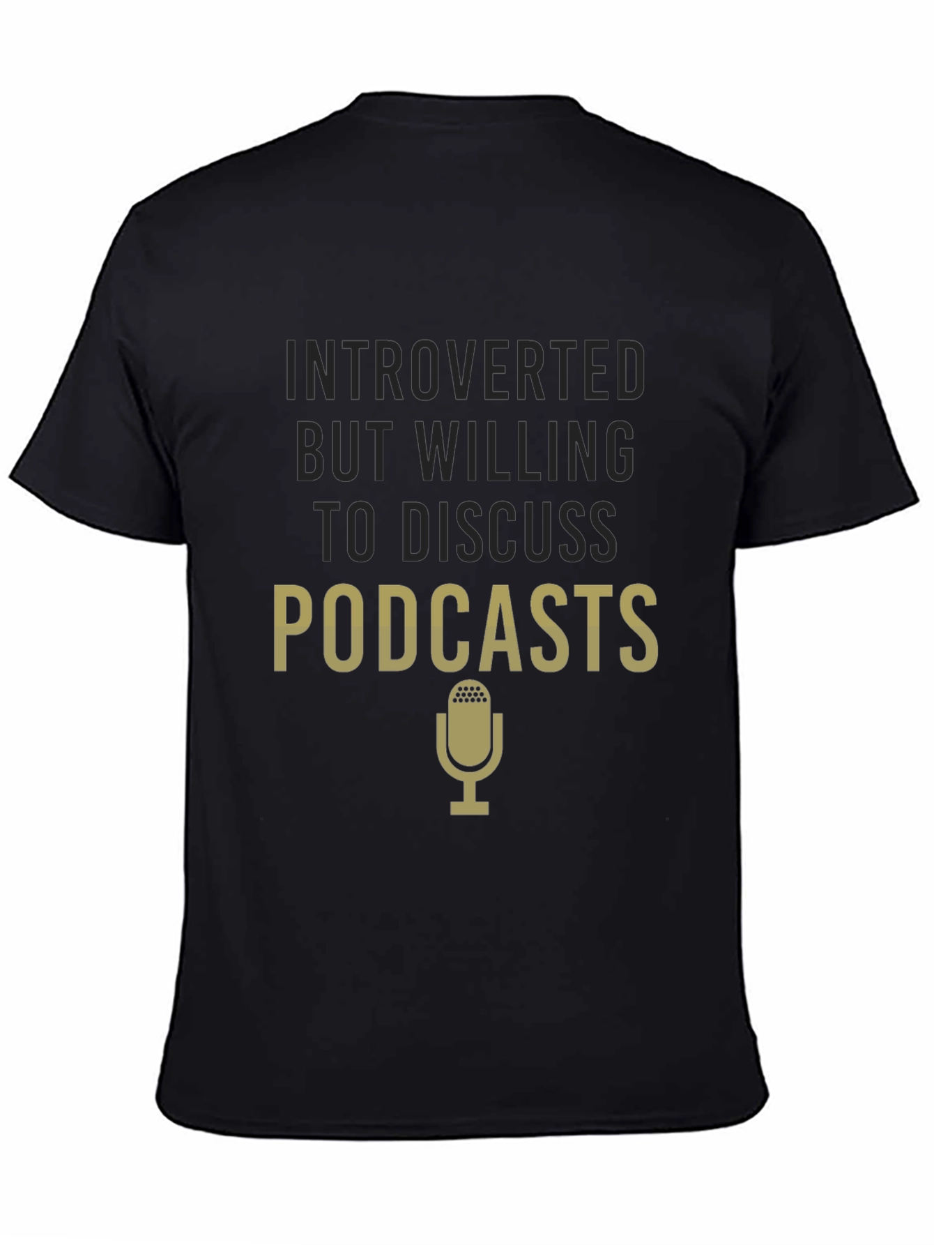 Introverted Podcast Lover Tee