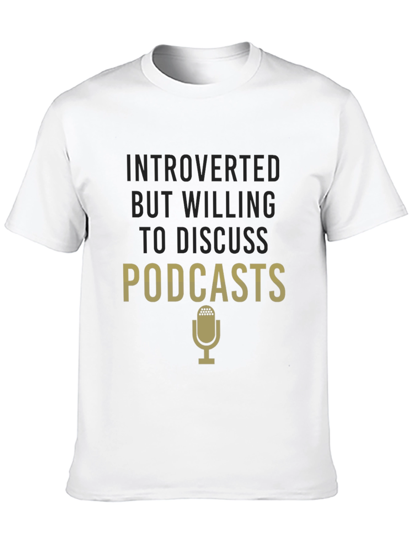 Introverted Podcast Lover Tee