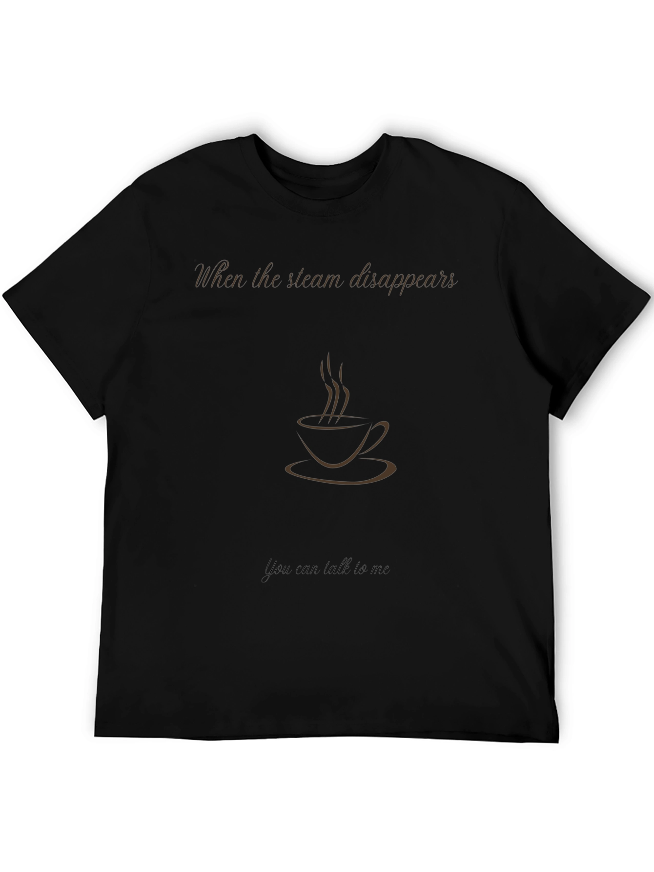 Coffee Steam Disappears T-Shirt