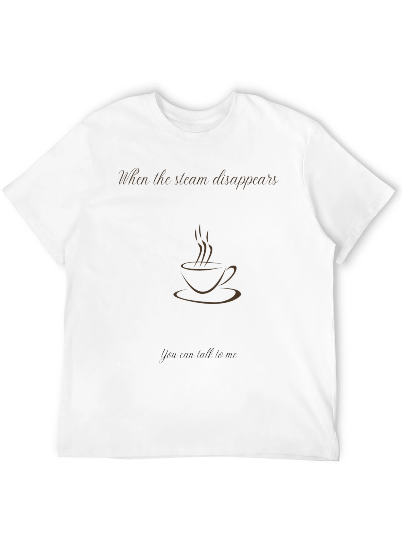 Coffee Steam Disappears T-Shirt