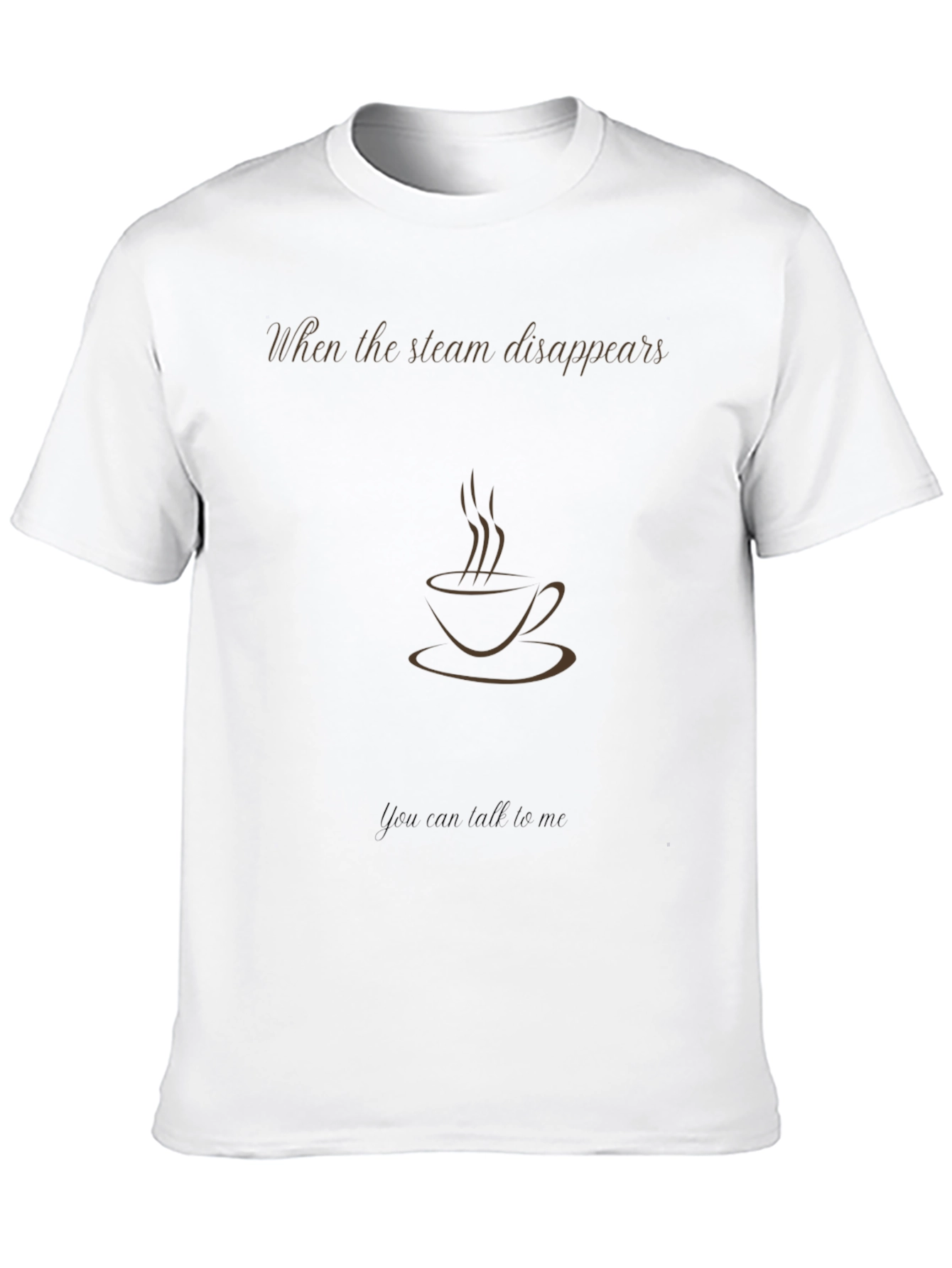Coffee Steam Disappears T-Shirt