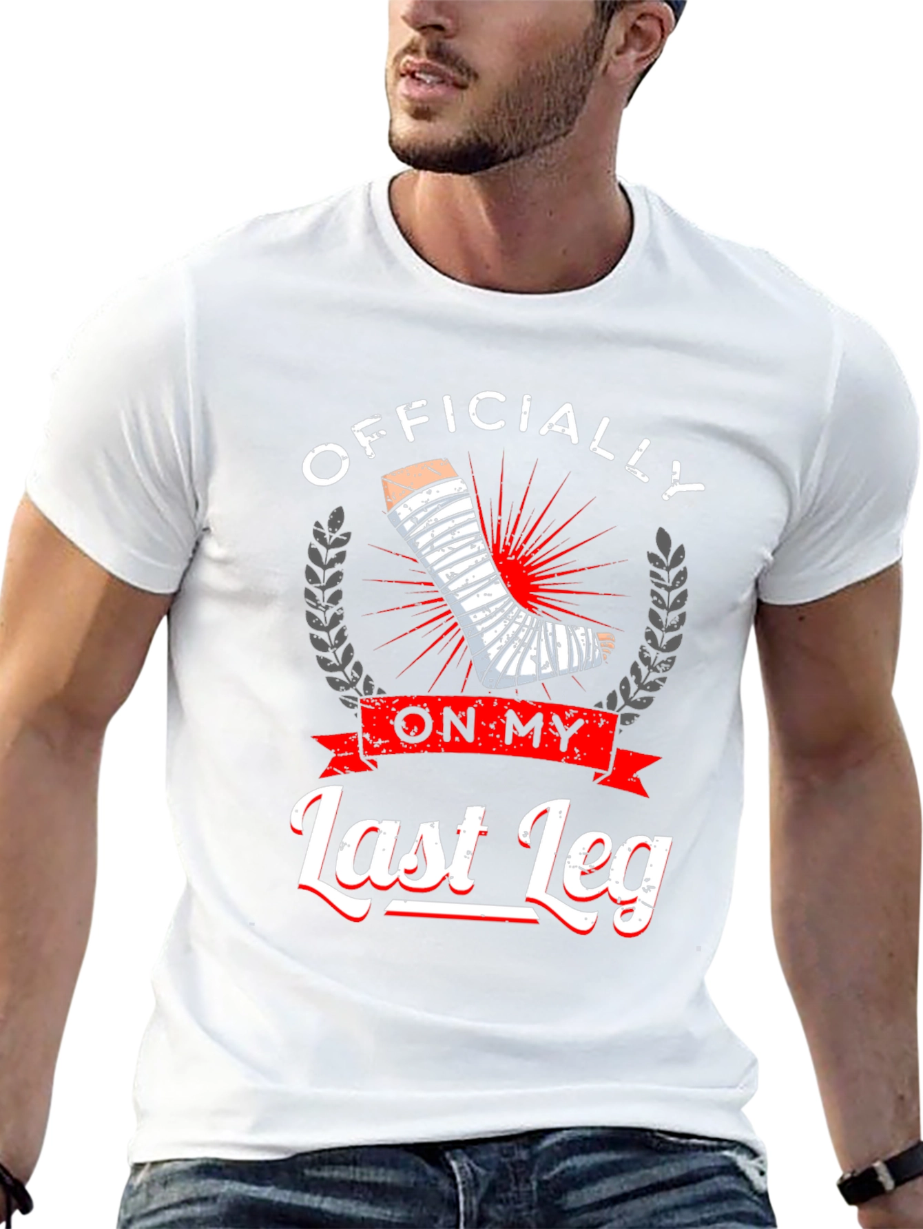 Officially On My Last Leg Graphic T-Shirt
