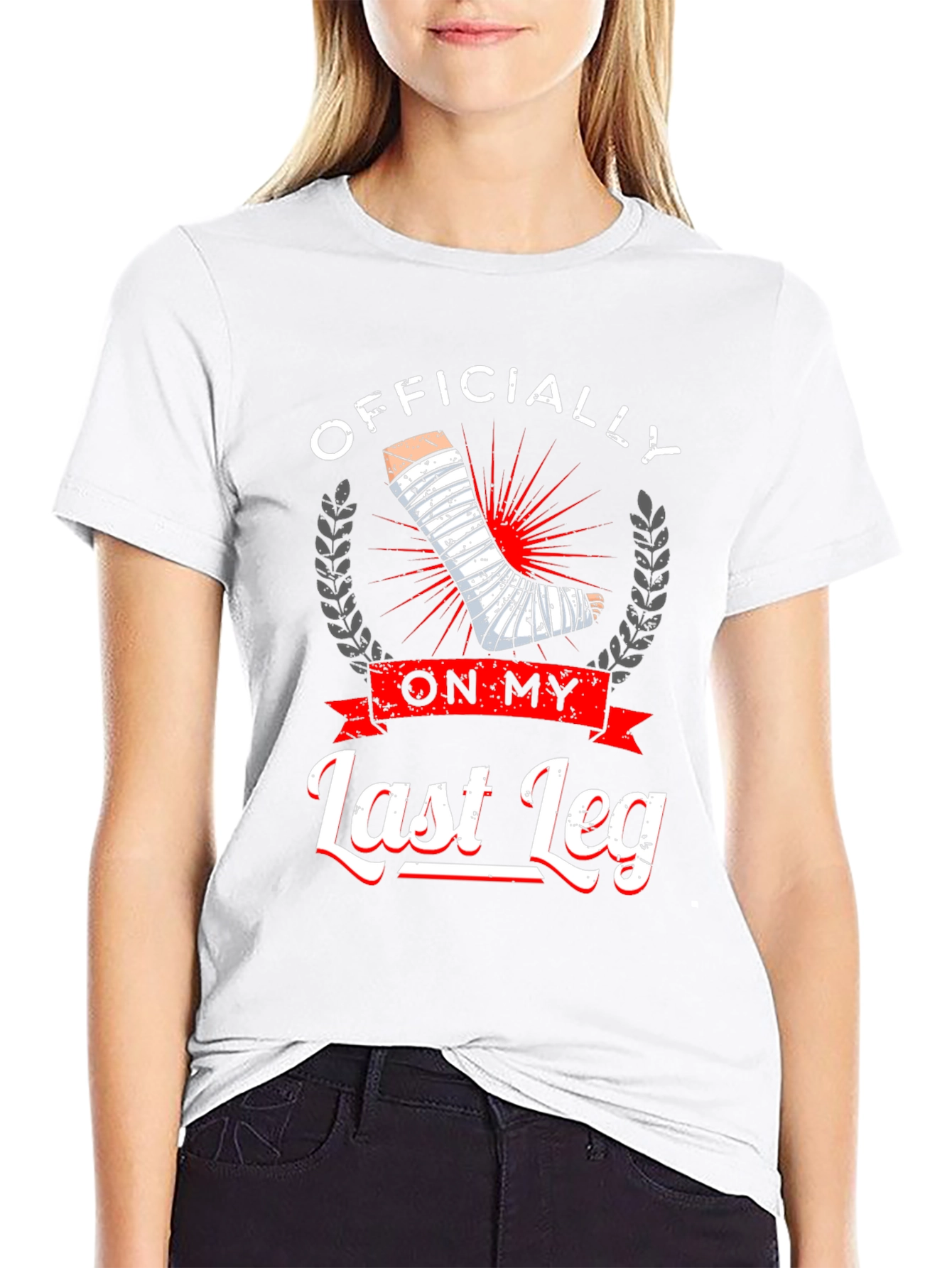 Officially On My Last Leg Graphic T-Shirt