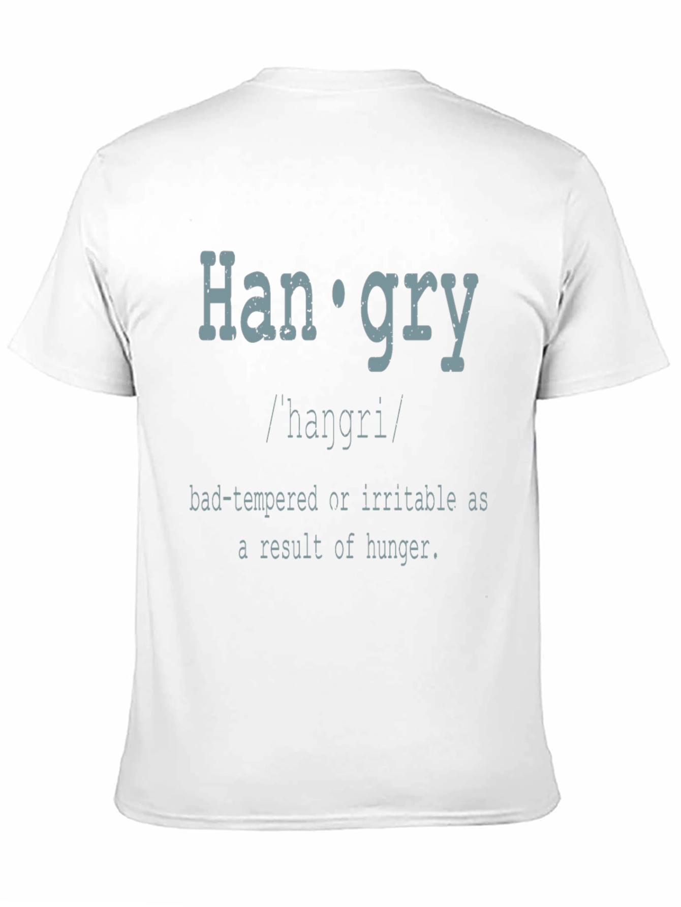 Hangry Definition T-Shirt - Funny Foodie Tee