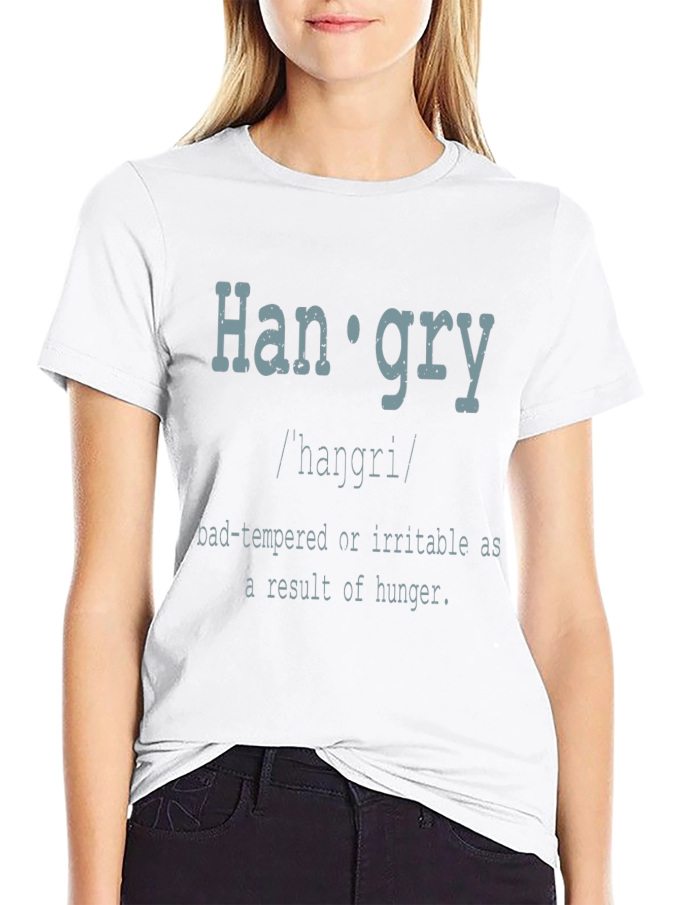 Hangry Definition T-Shirt - Funny Foodie Tee