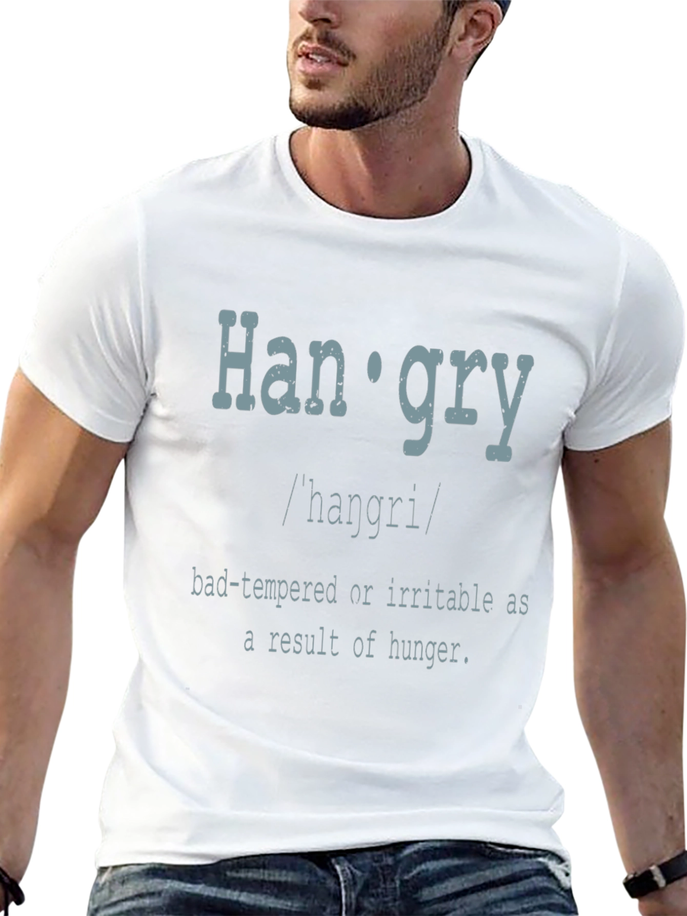 Hangry Definition T-Shirt - Funny Foodie Tee