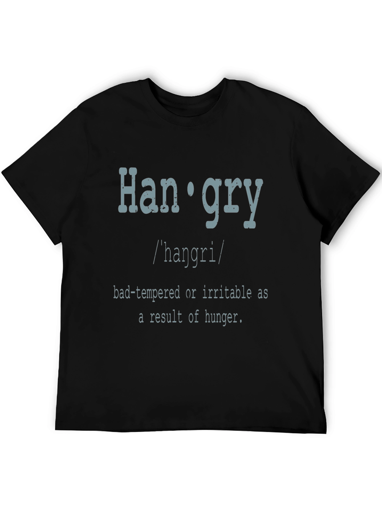 Hangry Definition T-Shirt - Funny Foodie Tee