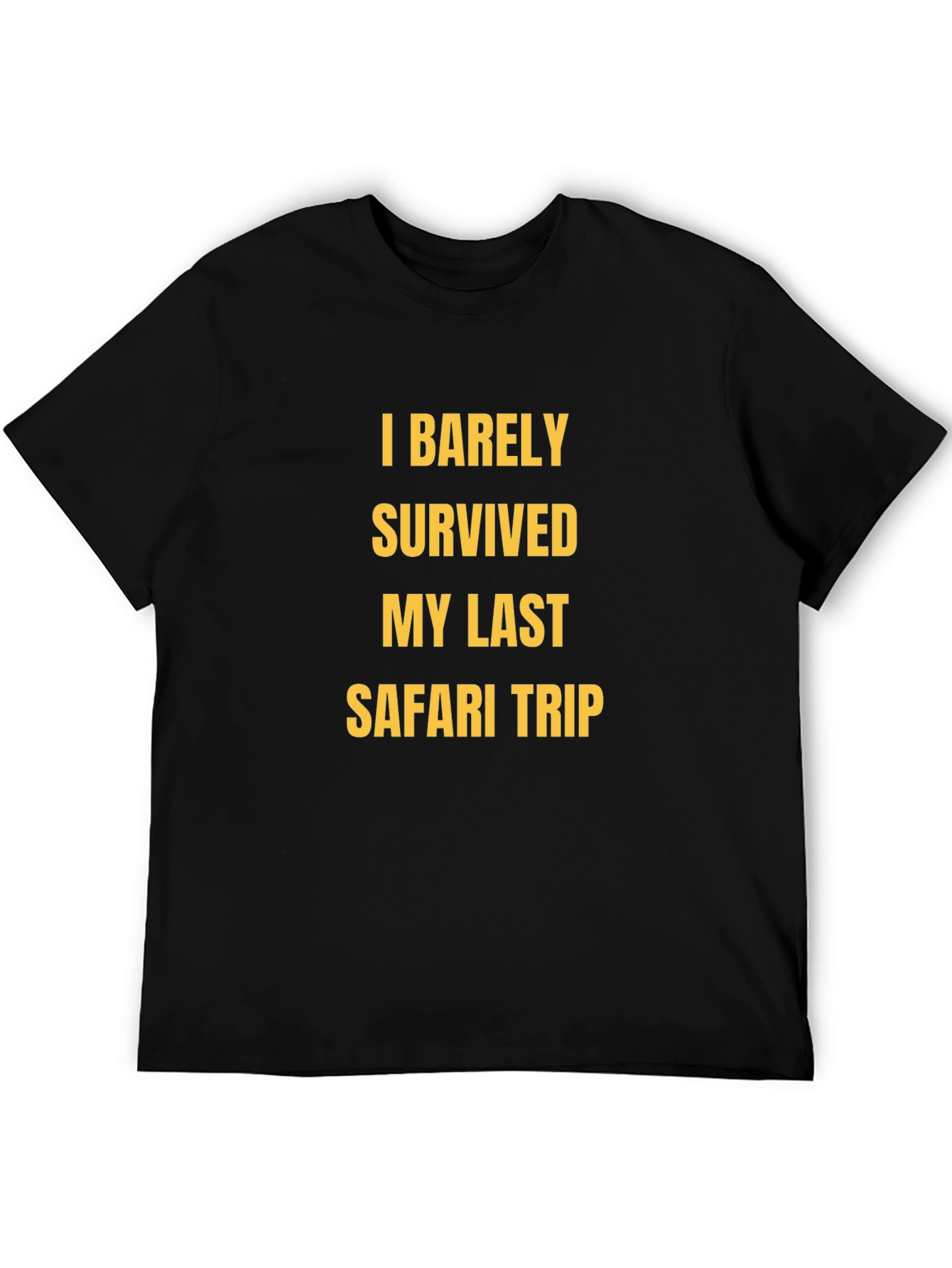 Safari Trip Survivor Crewneck T-Shirt