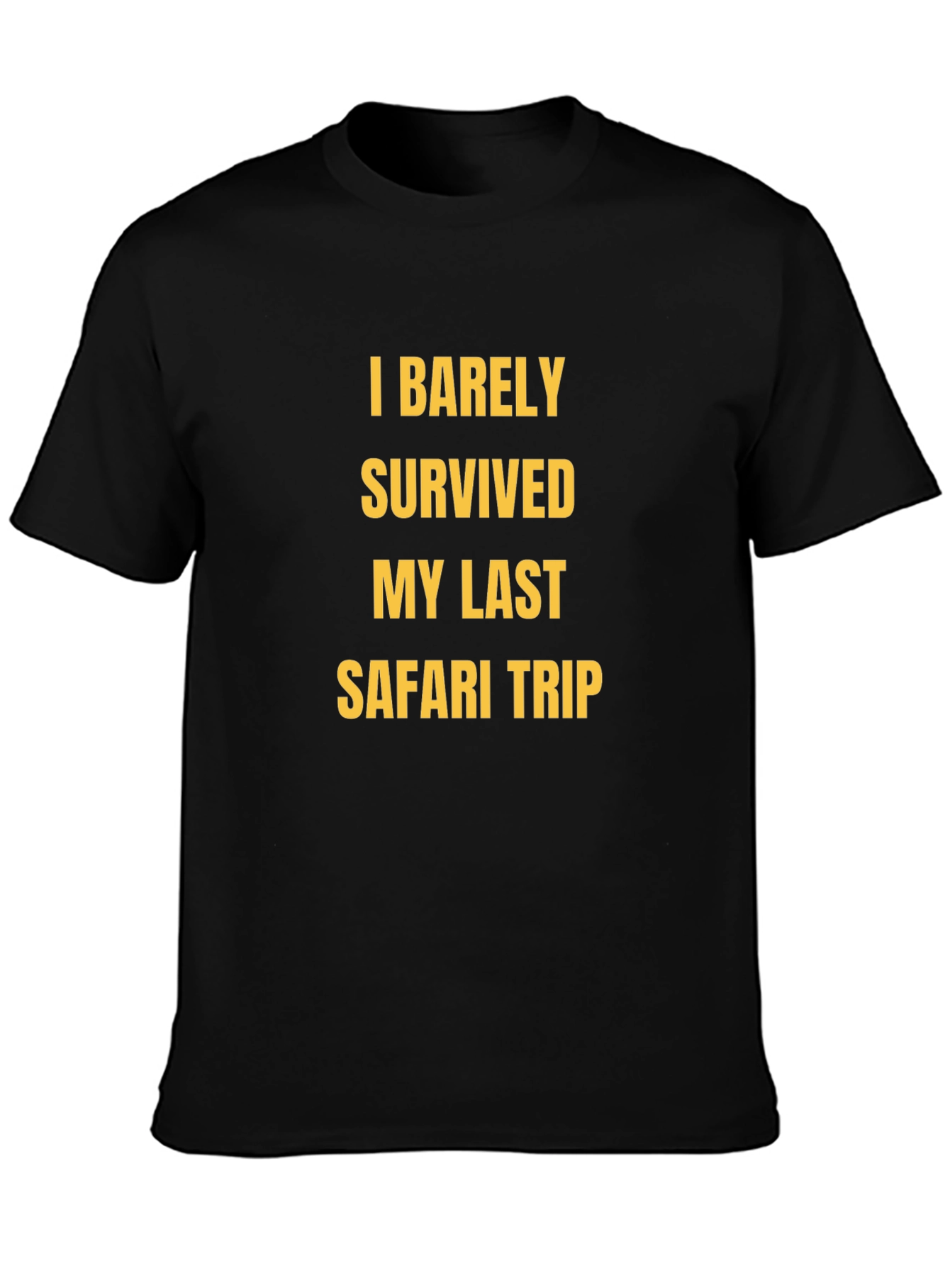 Safari Trip Survivor Crewneck T-Shirt