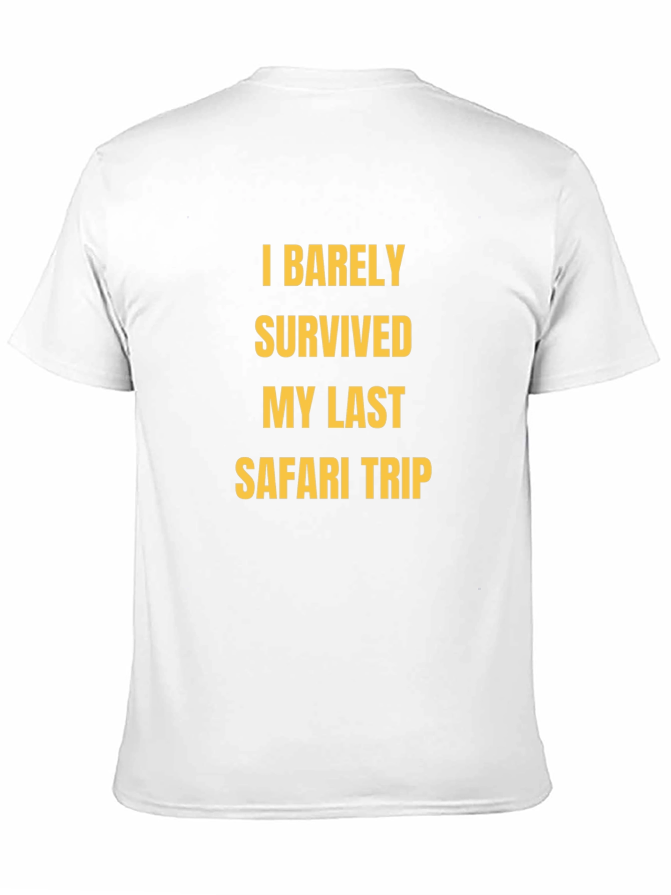 Safari Trip Survivor Crewneck T-Shirt