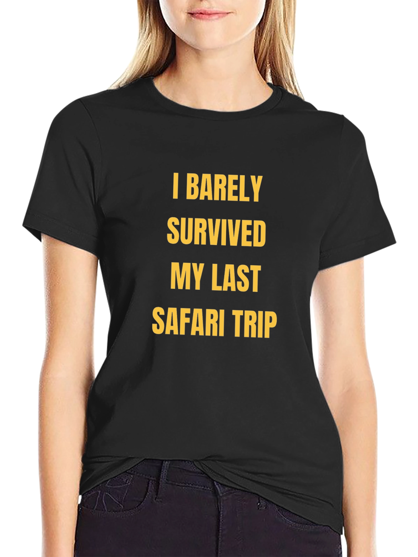 Safari Trip Survivor Crewneck T-Shirt