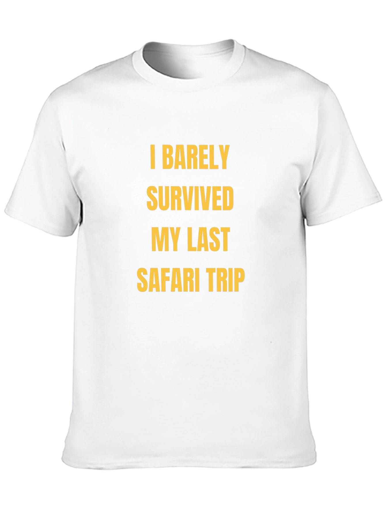 Safari Trip Survivor Crewneck T-Shirt