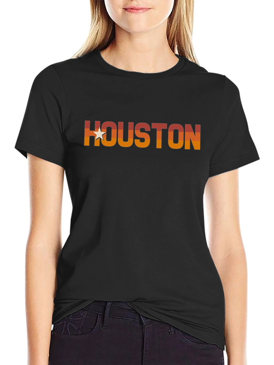 Houston Graphic Tee - City Pride Casual Style
