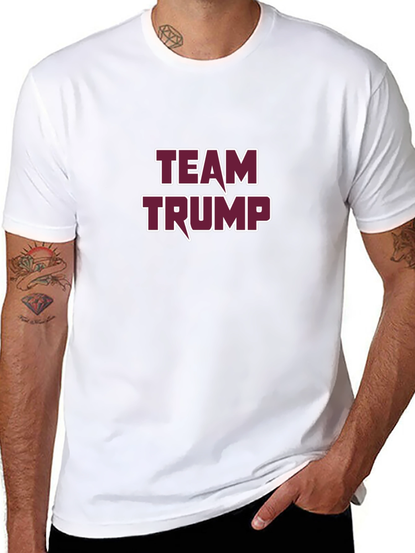 Team Trump Graphic Tee - Bold Political Statement