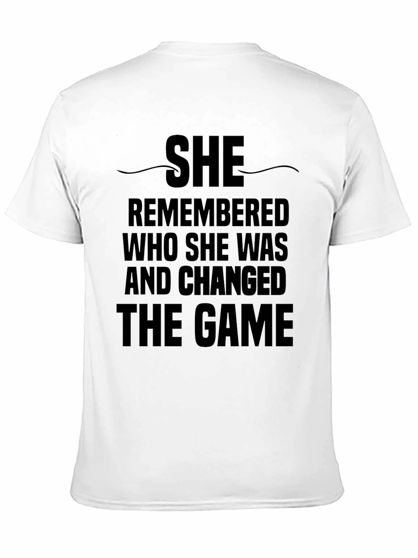 She Changed The Game Graphic Tee