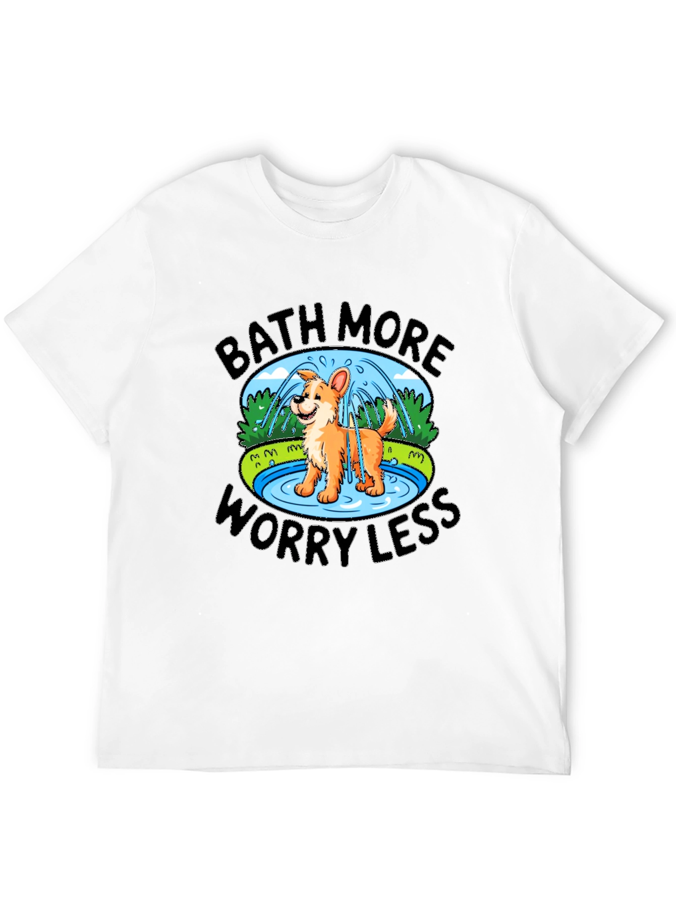 Bath More Worry Less T-Shirt