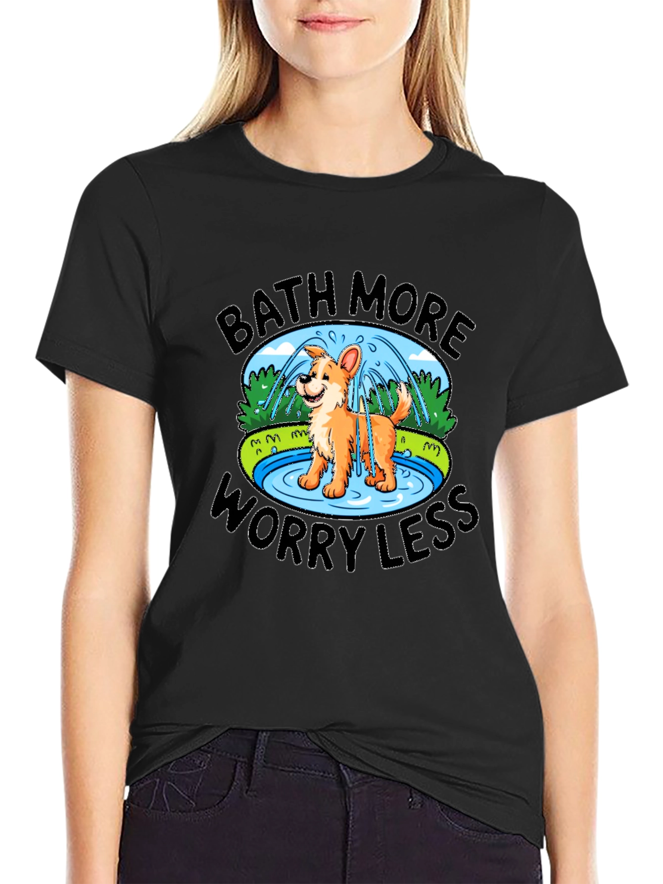 Bath More Worry Less T-Shirt