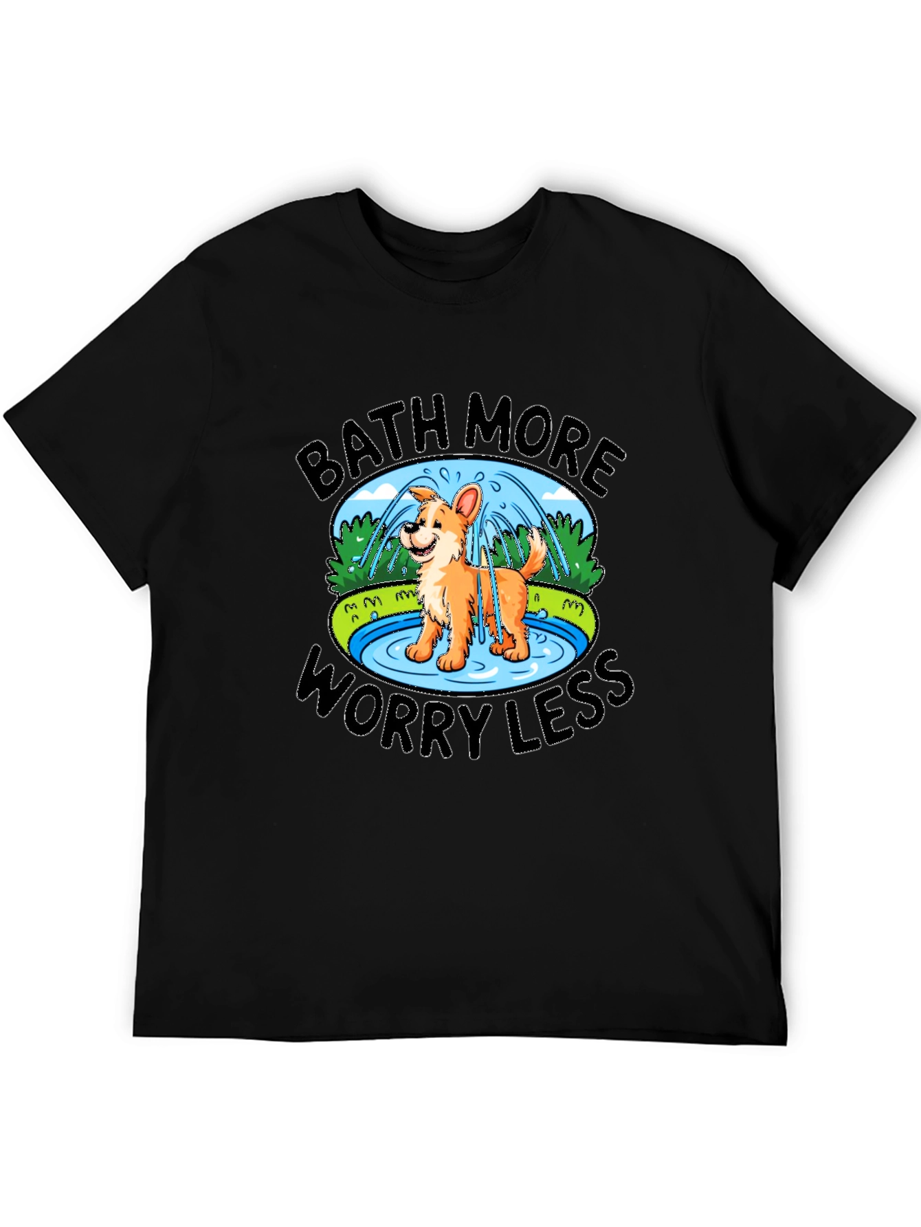Bath More Worry Less T-Shirt