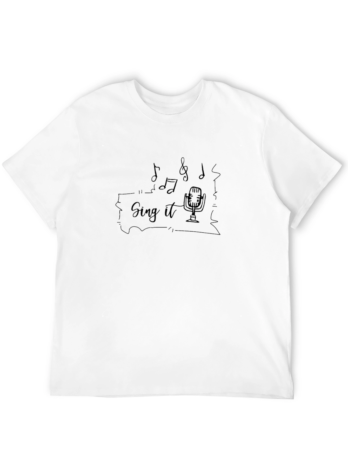 Sing It! Graphic T-Shirt - Music Lover Tee