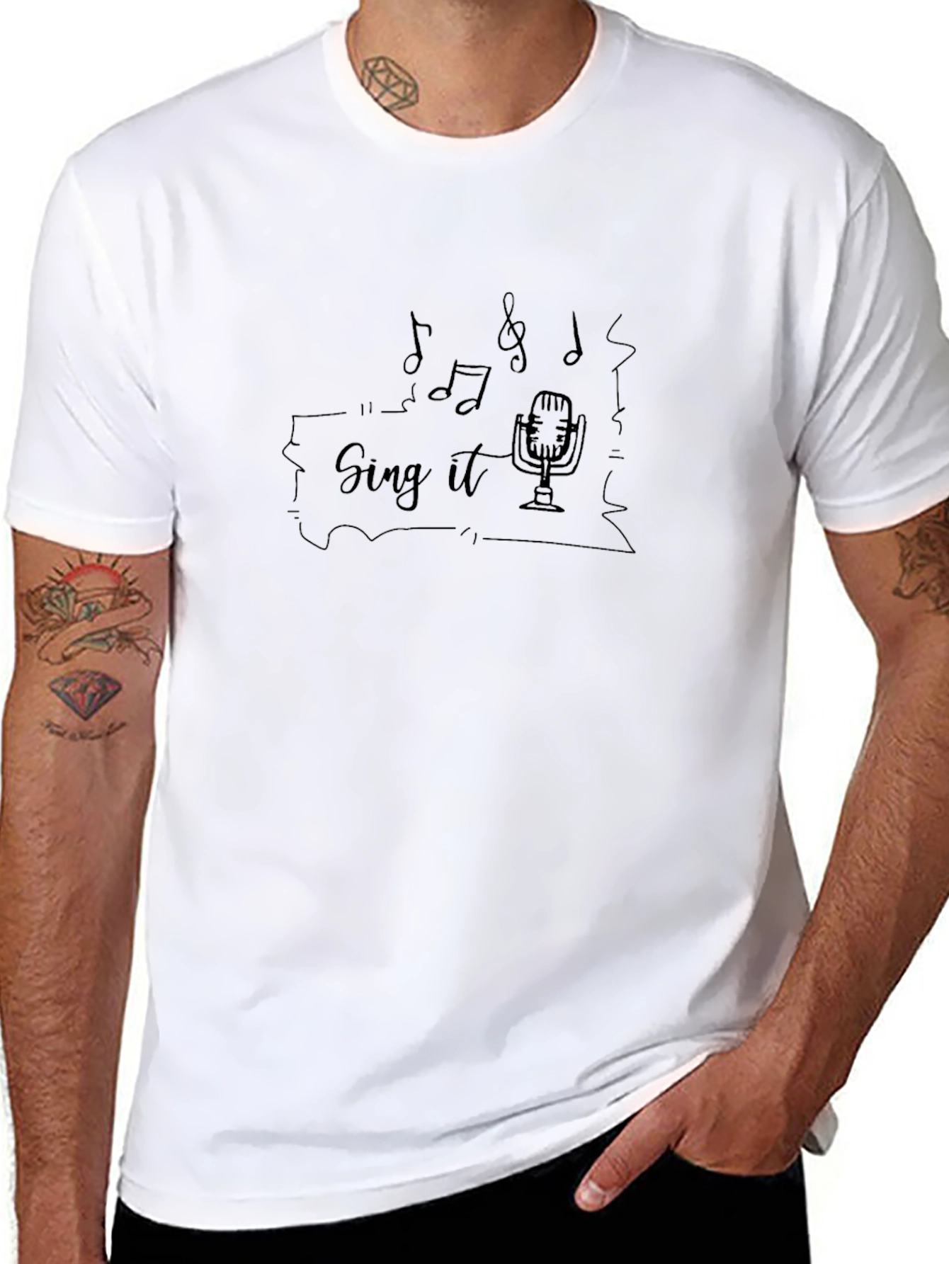Sing It! Graphic T-Shirt - Music Lover Tee