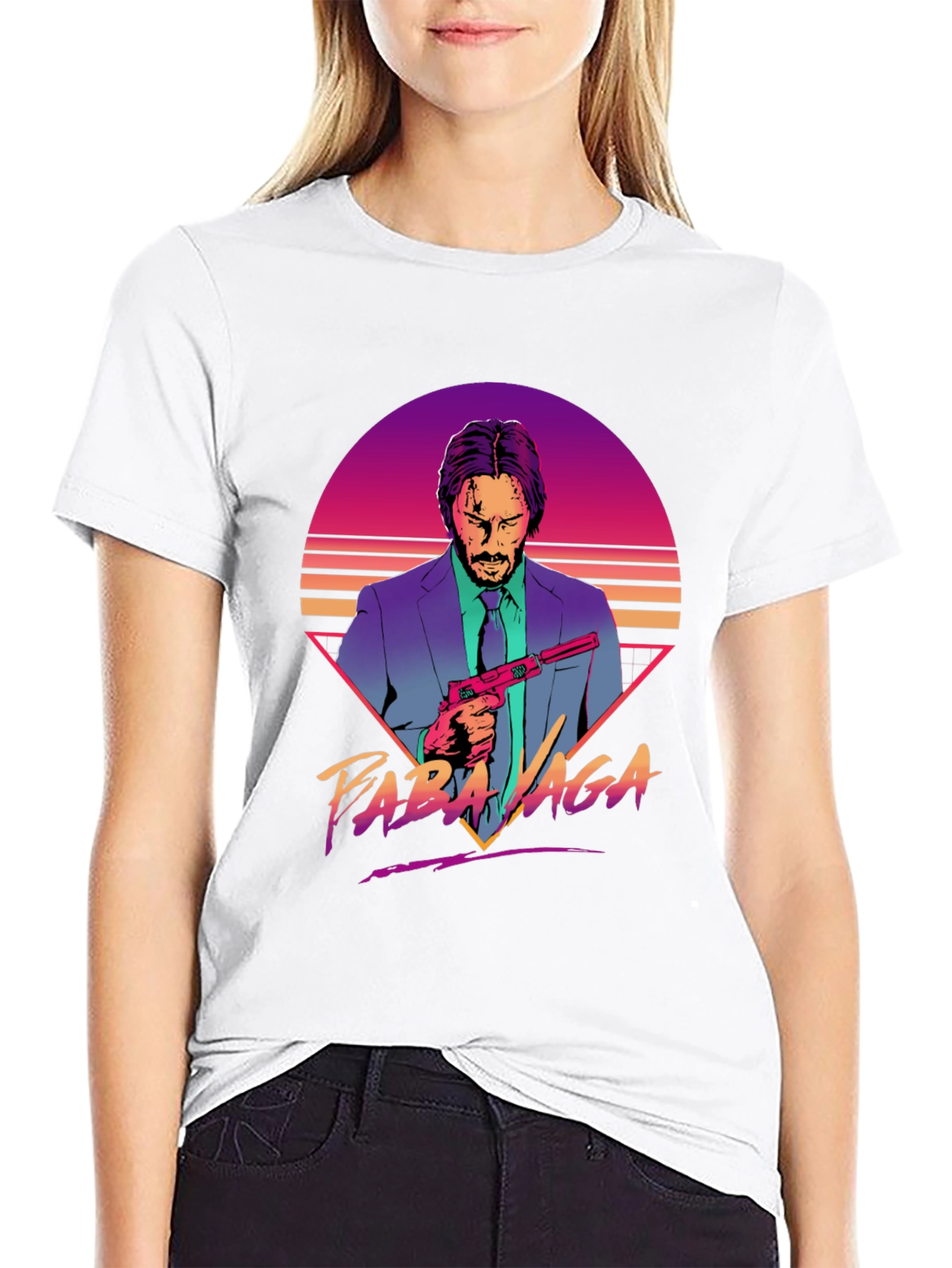 John Wick Baba Yaga Retro Style T-Shirt