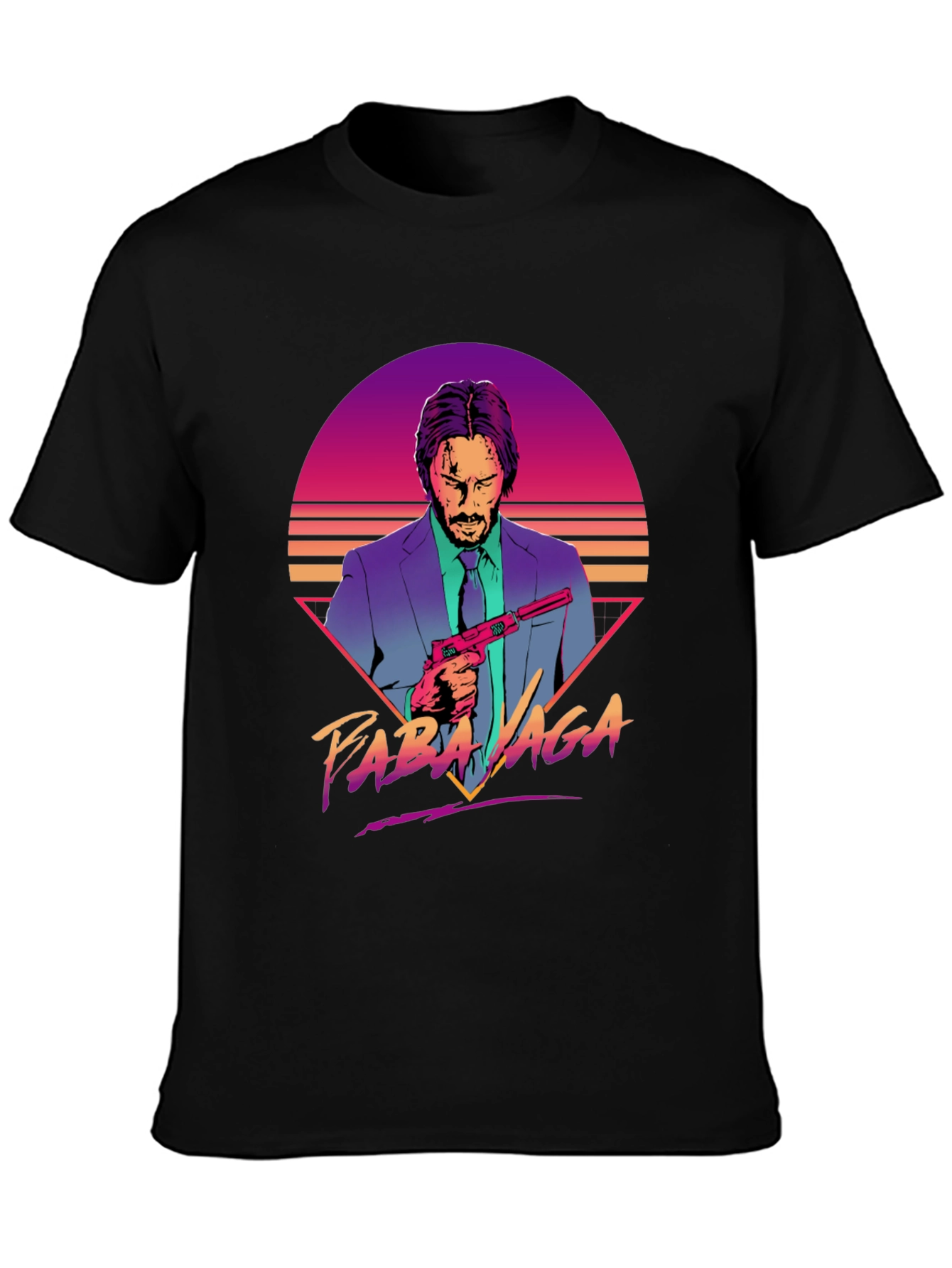 John Wick Baba Yaga Retro Style T-Shirt