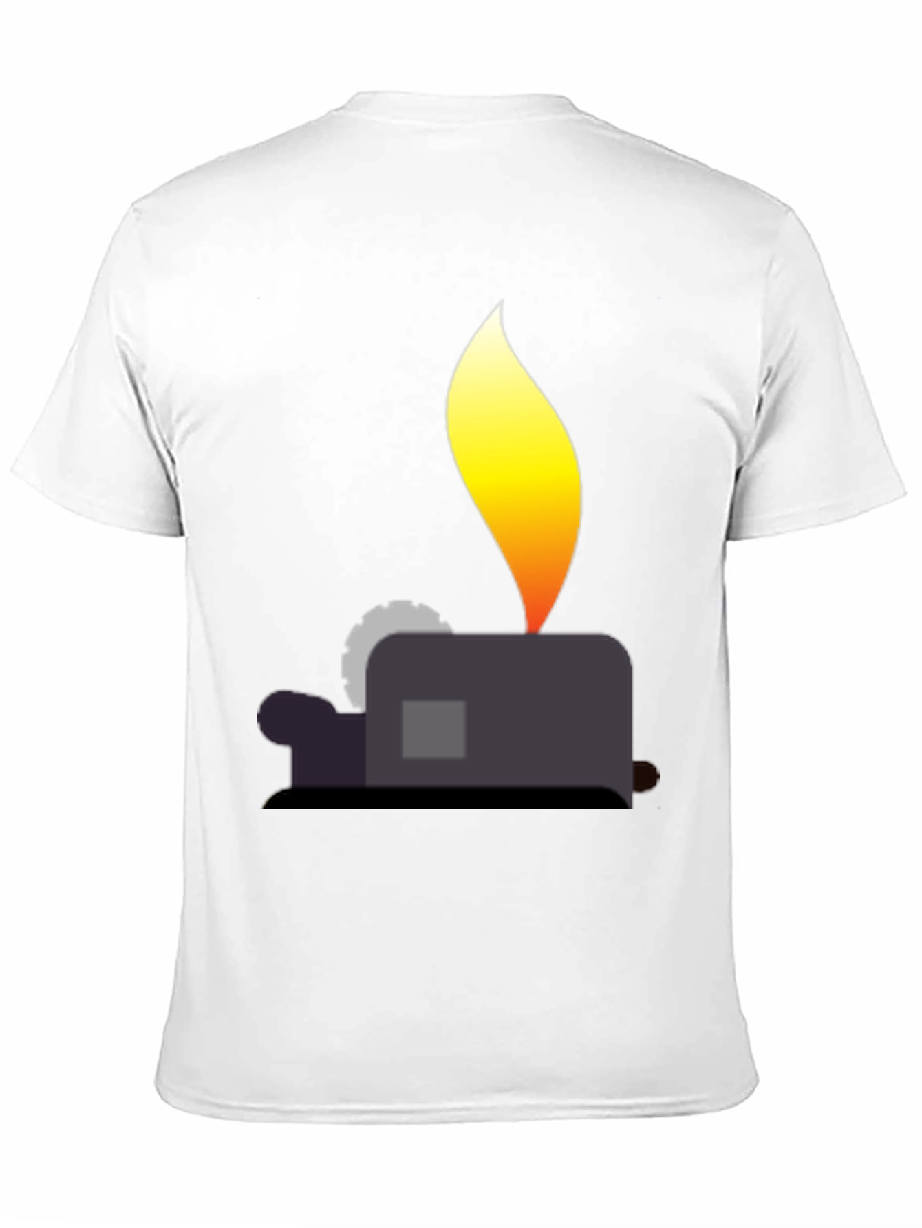 Lighter Graphic T-Shirt - Black